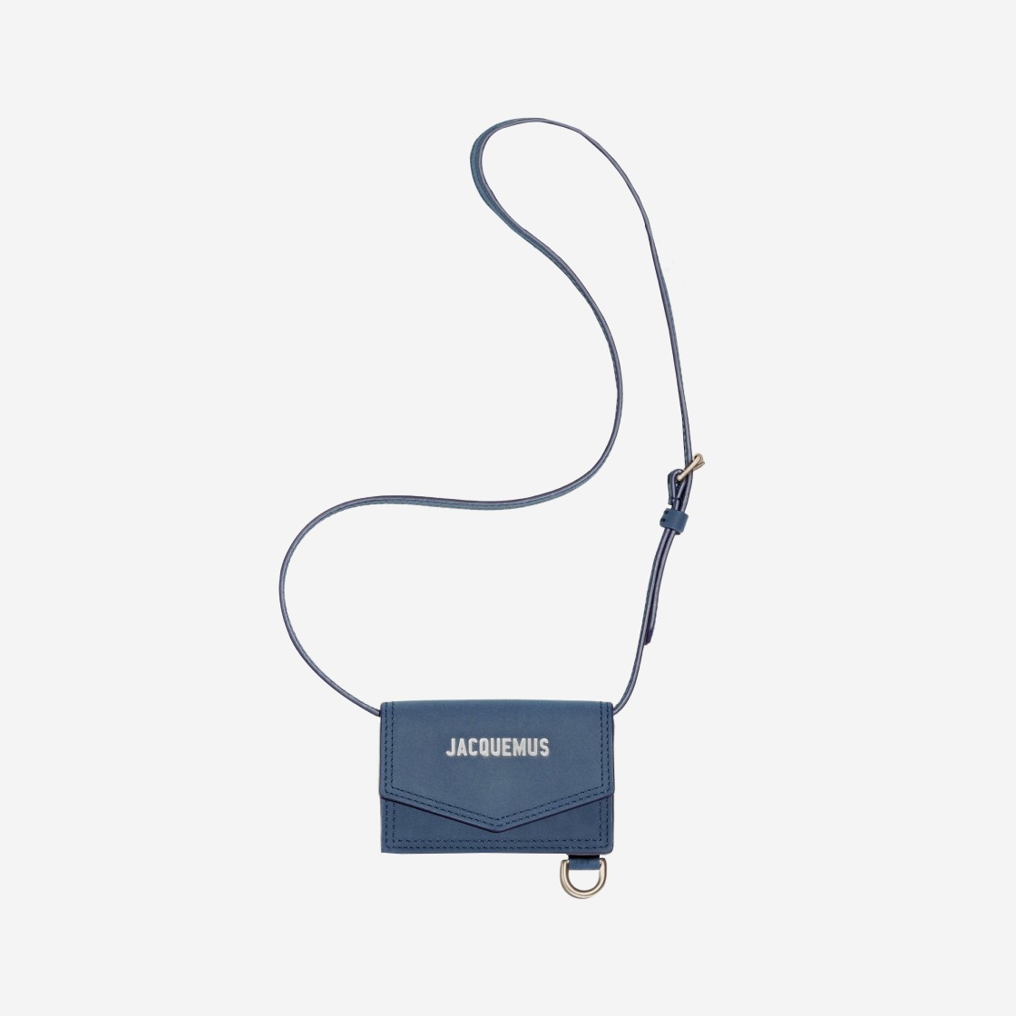 Jacquemus Le Porte Azur Envelope Neck Pouch Dark Navy 상세 이미지 1