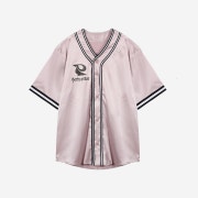 Porta Women Glossy Rugby Top Pink