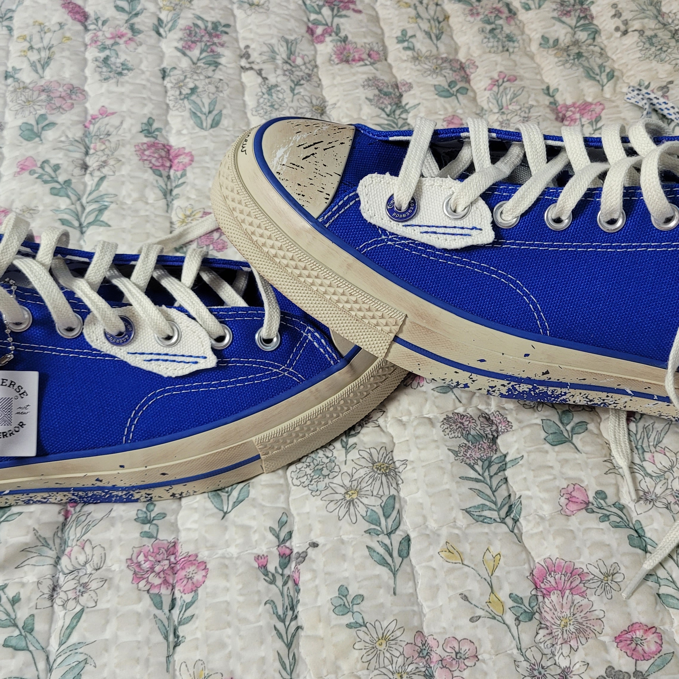 Converse x Ader Error Chuck 70 Ox Imperial Blue 착용 스타일 - 5