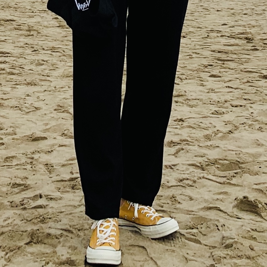 Converse Chuck 70 Ox Vintage Canvas Sunflower 착용 스타일