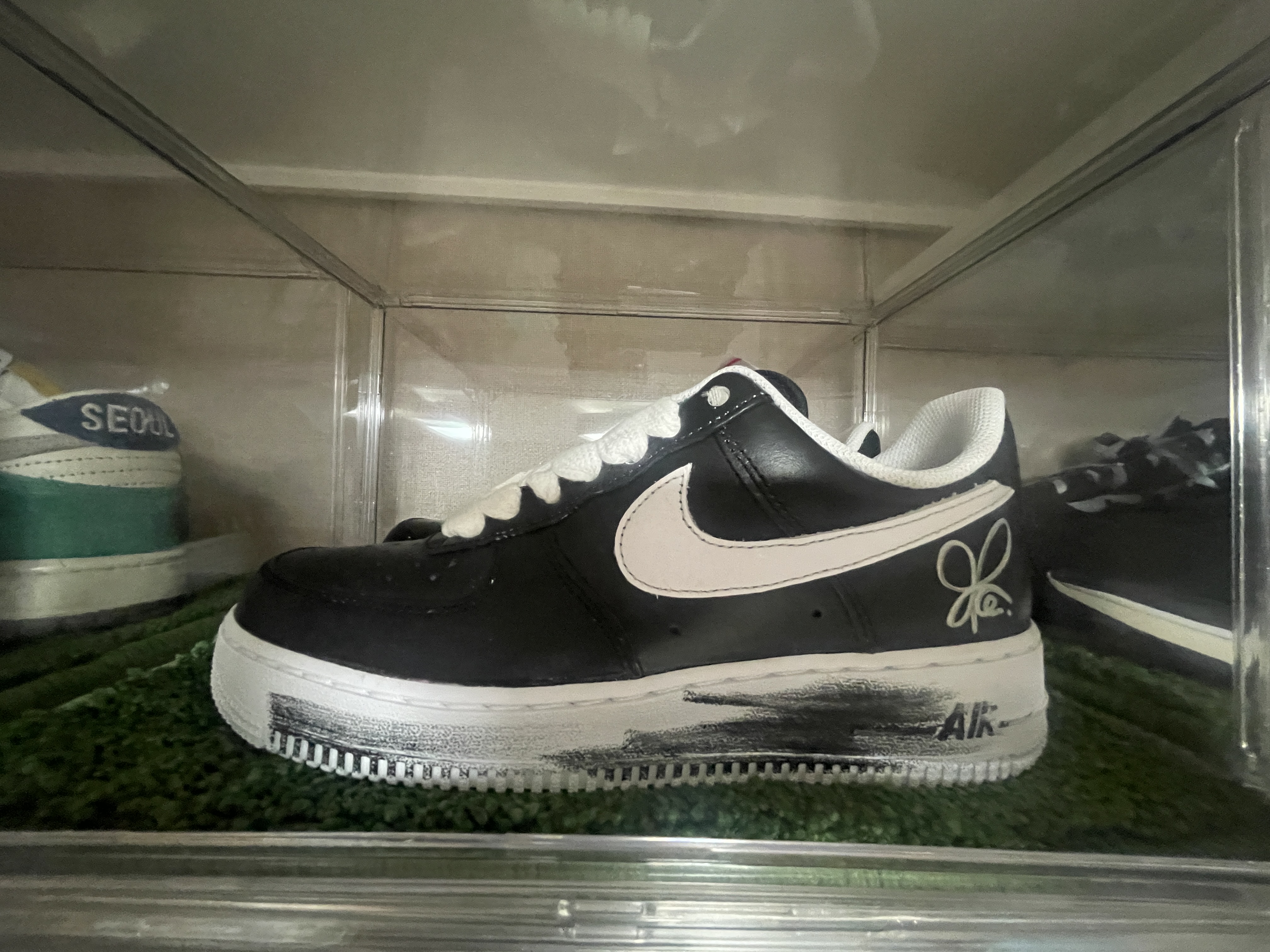 Nike x Peaceminusone Air Force 1 Low Para-Noise 착용 스타일 - 1