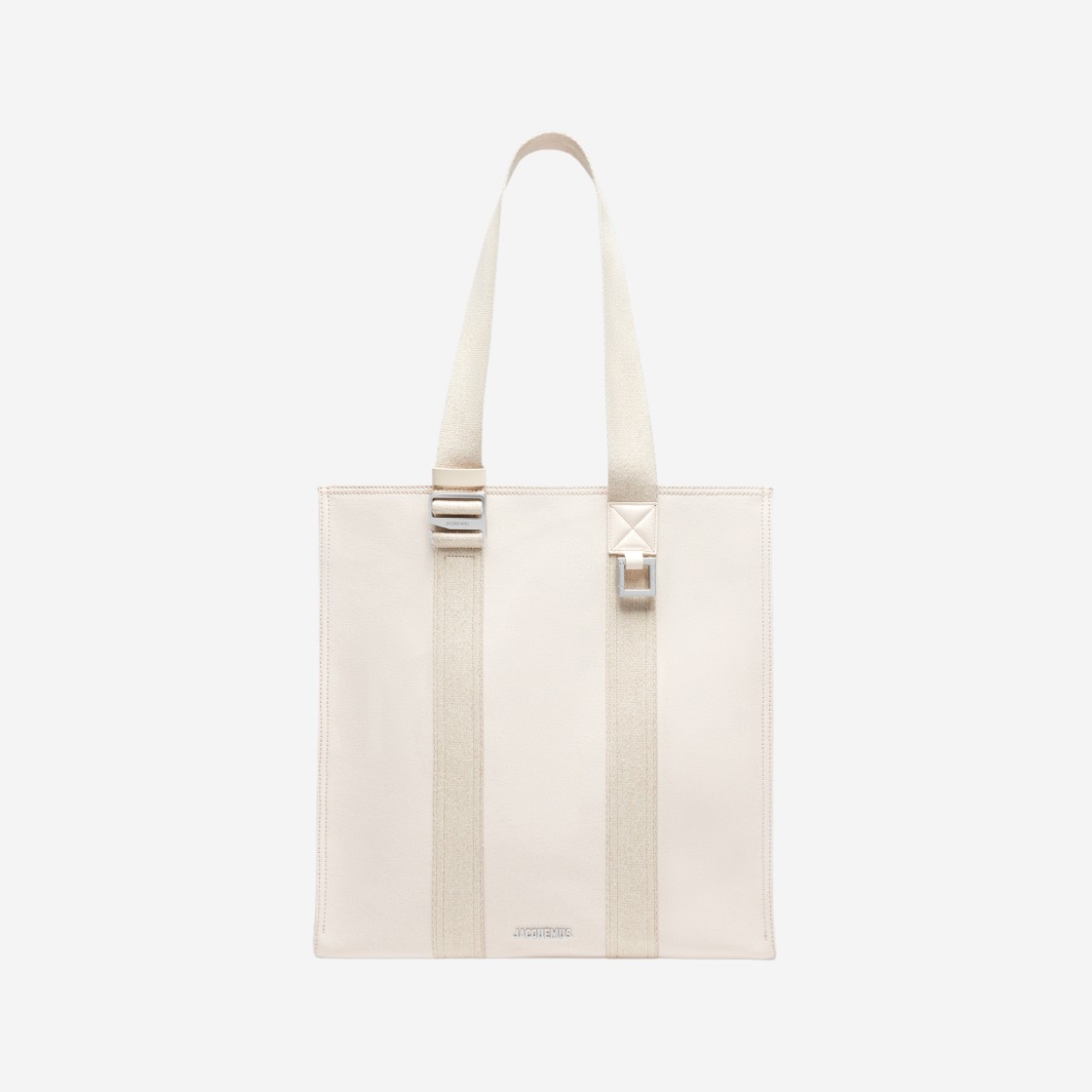 Jacquemus Le Cabas Cuerda Grosgrain Messenger Tote Off White 상세 이미지 1