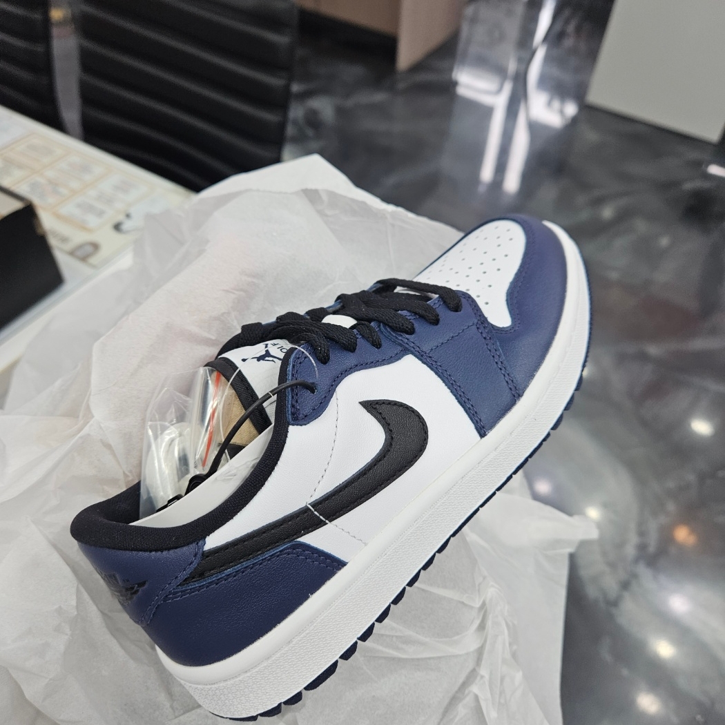 Jordan 1 Low Golf Midnight Navy 착용 스타일