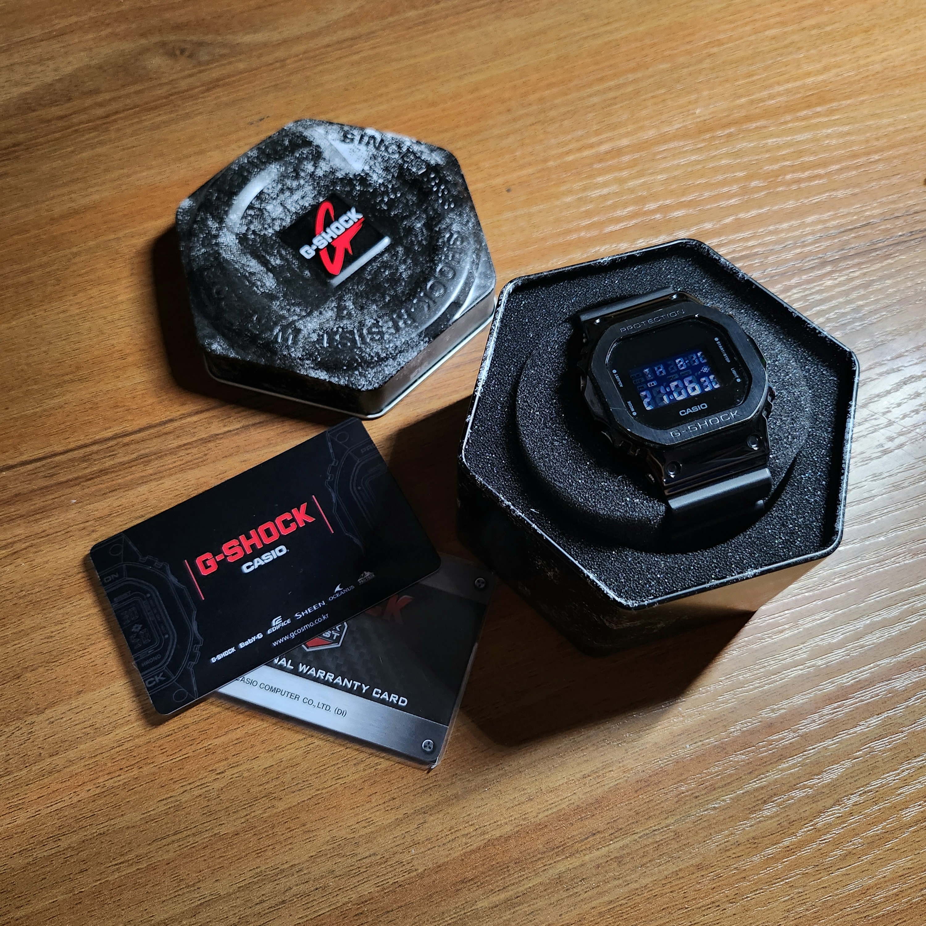 Casio G-Shock GM-5600B-1 착용 스타일 - 1