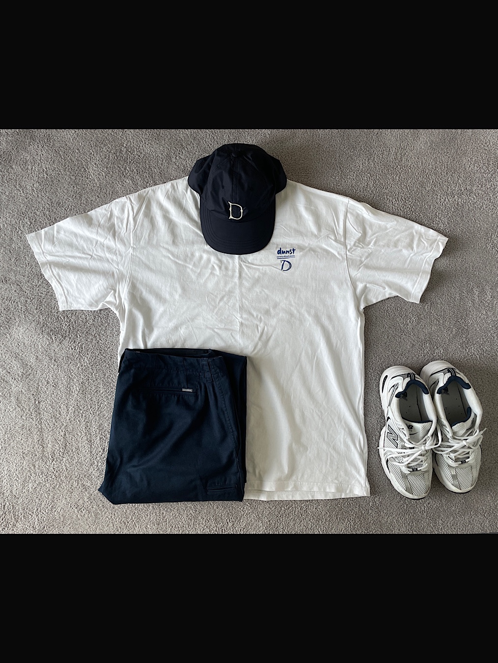 New Balance 530 White 착용 스타일 - 3