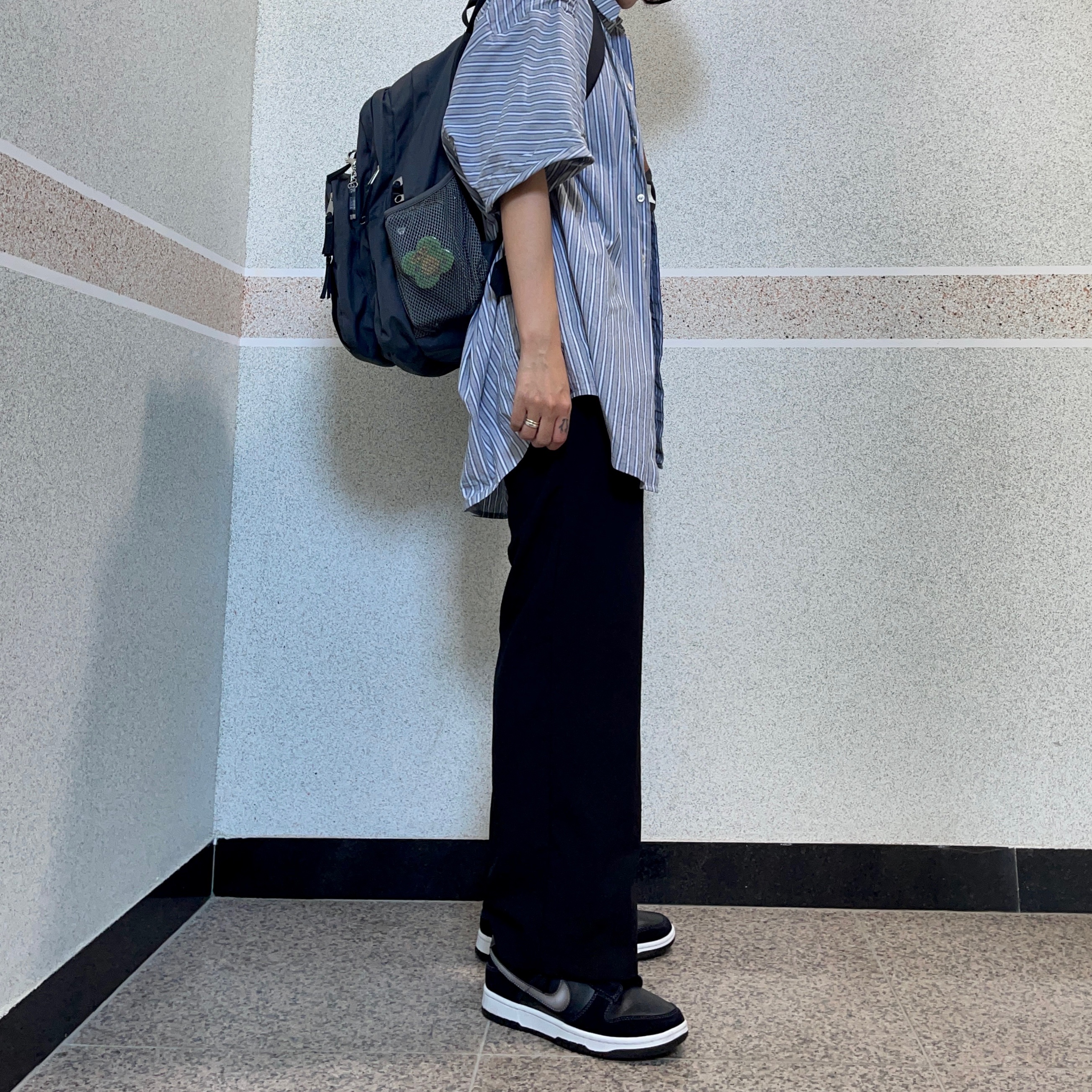 Human Made Graphic T-Shirt #12 Black 착용 스타일 - 2