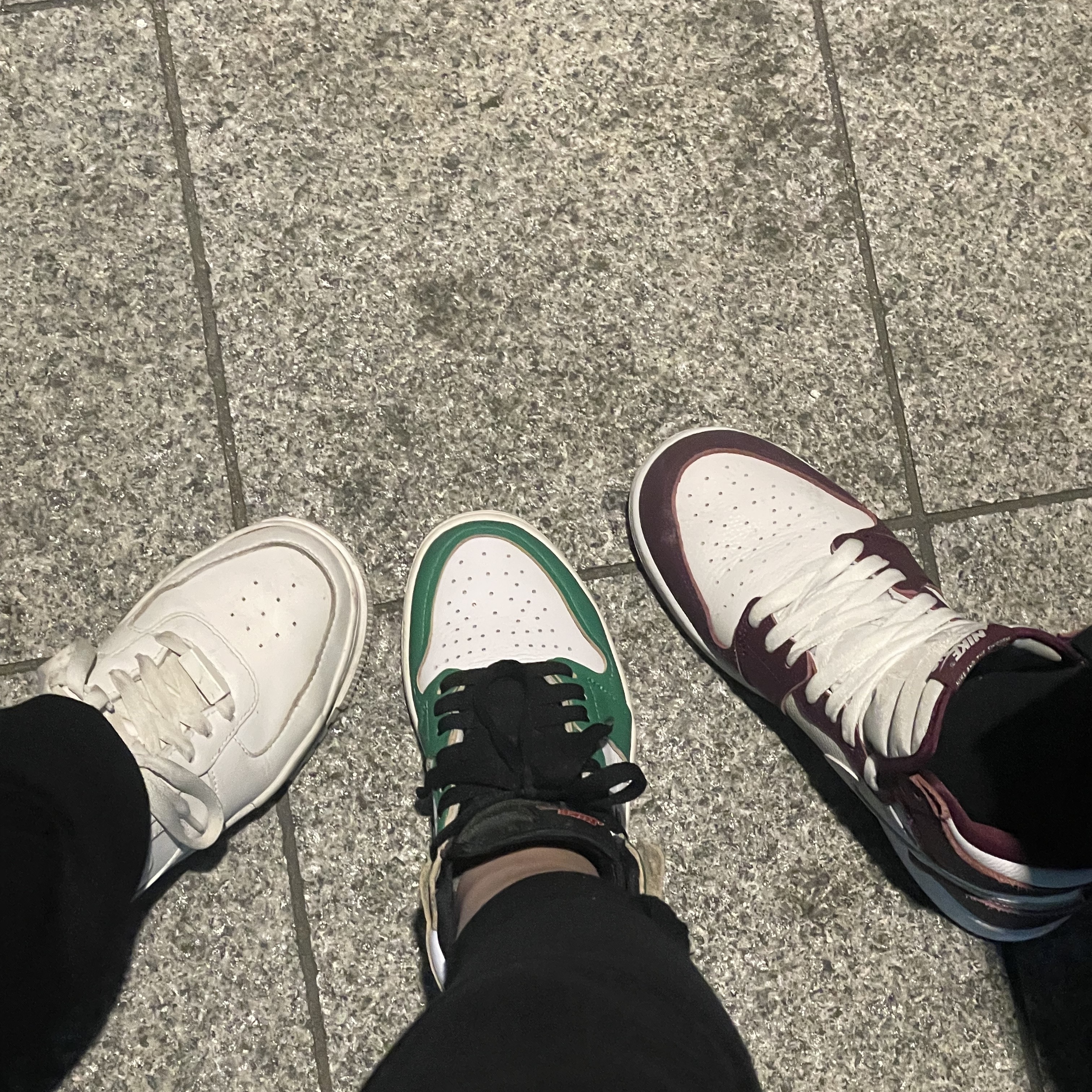 (W) Jordan 1 Retro High OG Lucky Green 착용 스타일 - 2