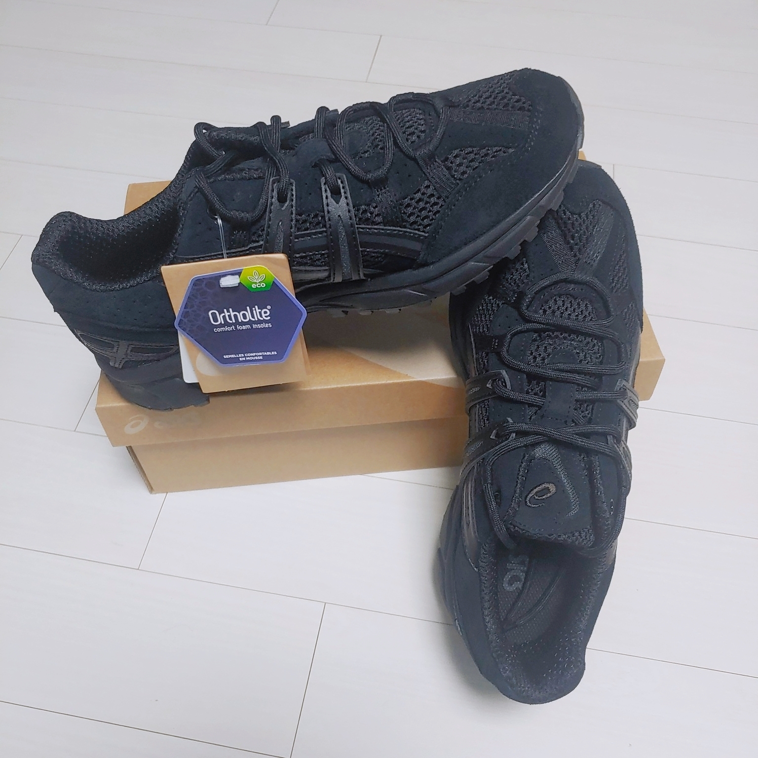 Asics Gel-Sonoma 15-50 Black 착용 스타일 - 1