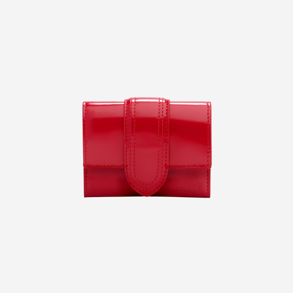 Jacquemus Le Compact Bambino Flap Wallet Red 상세 이미지 1