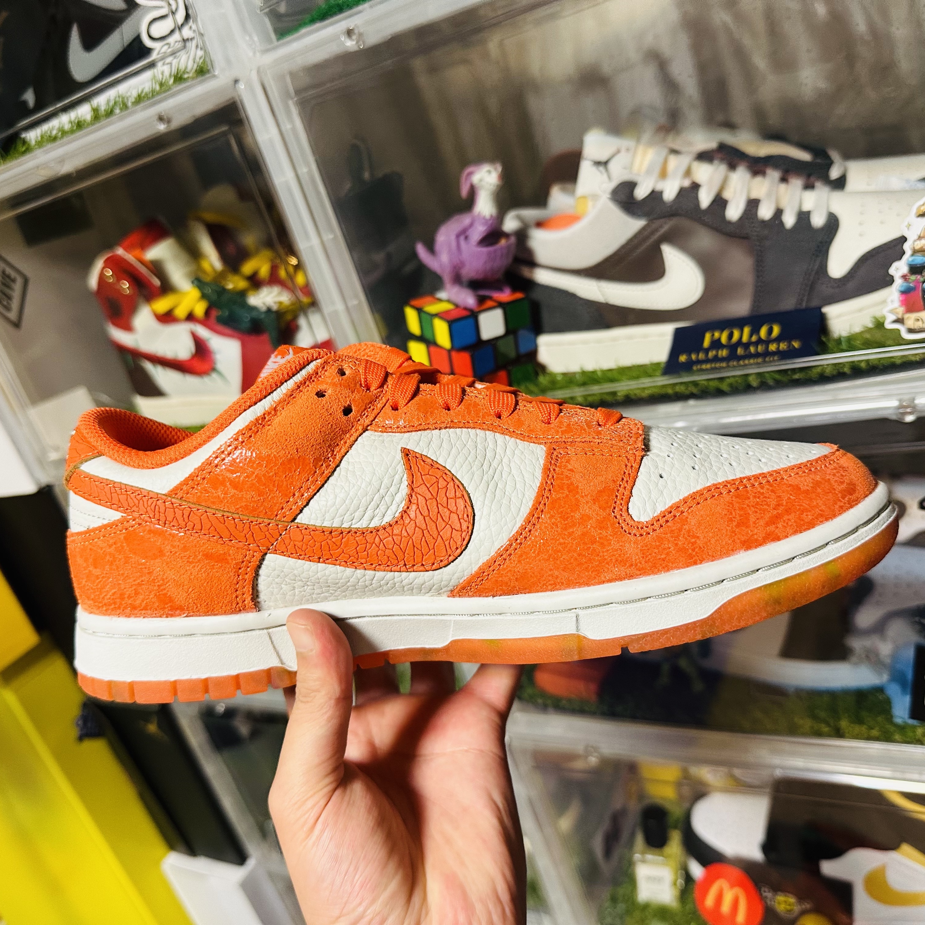 (W) Nike Dunk Low Total Orange, Jordan 1 Low Kkachi 착용 스타일 - 1