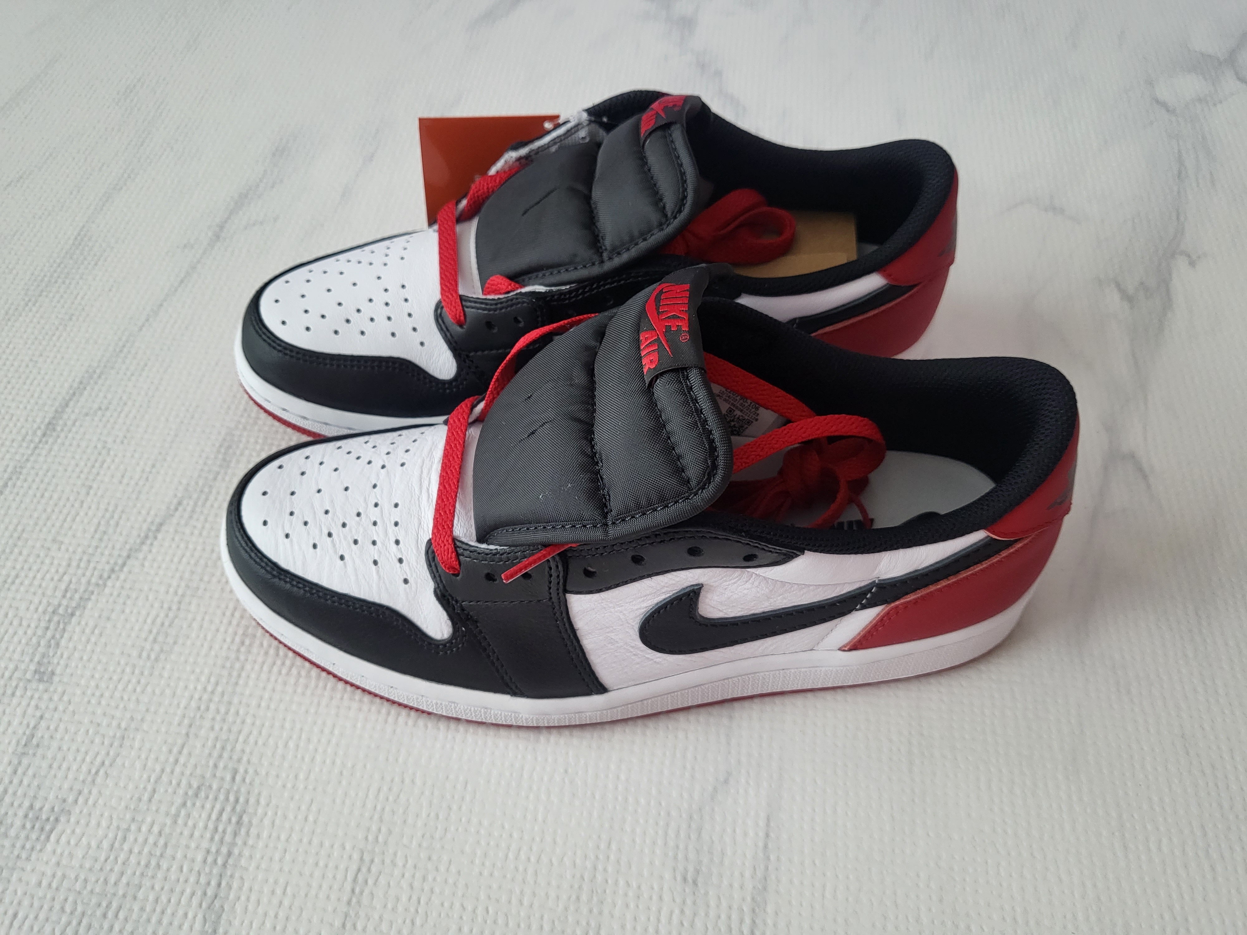 Jordan 1 Retro Low OG Black Toe 착용 스타일