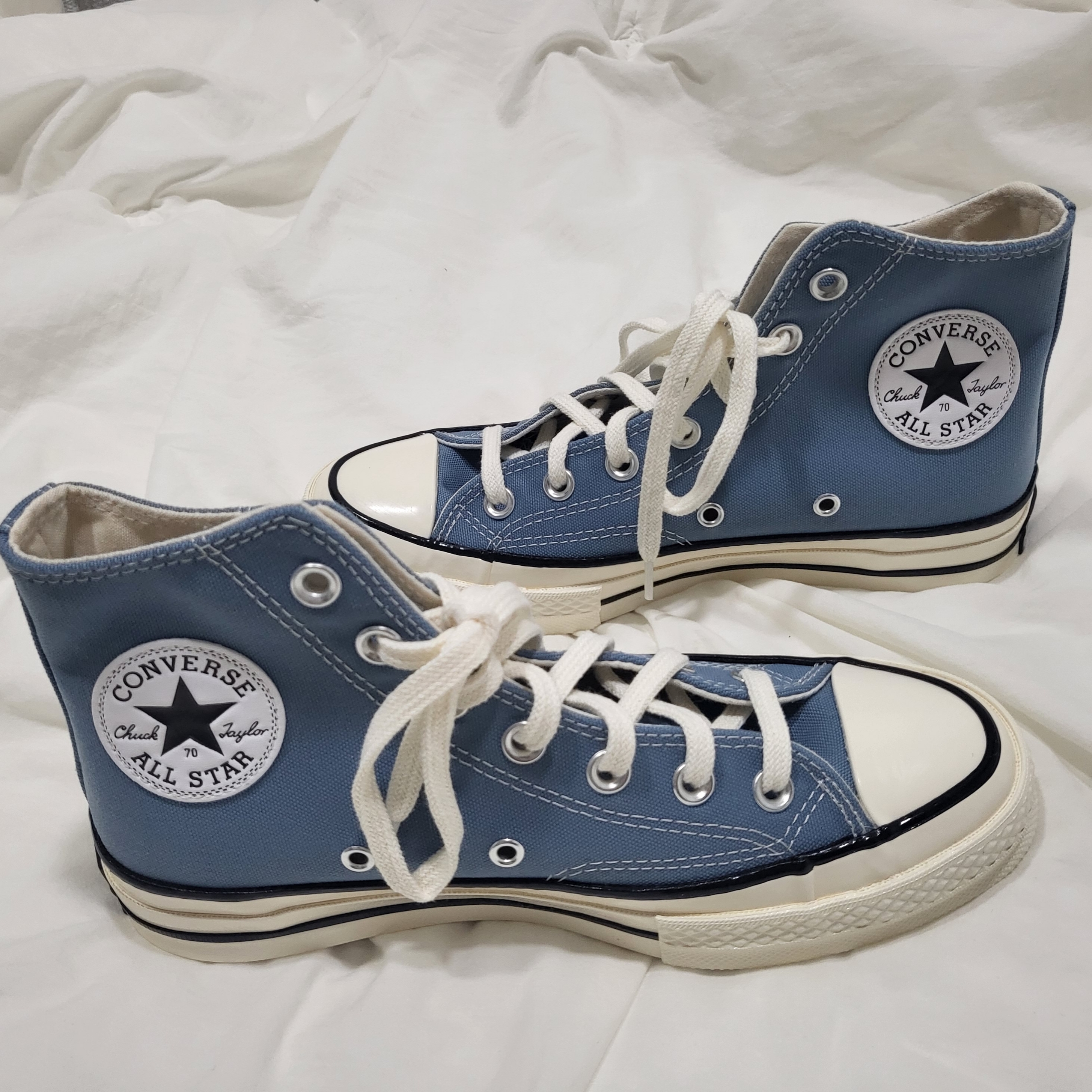 Converse Chuck 70 High Indigo Oxide 착용 스타일