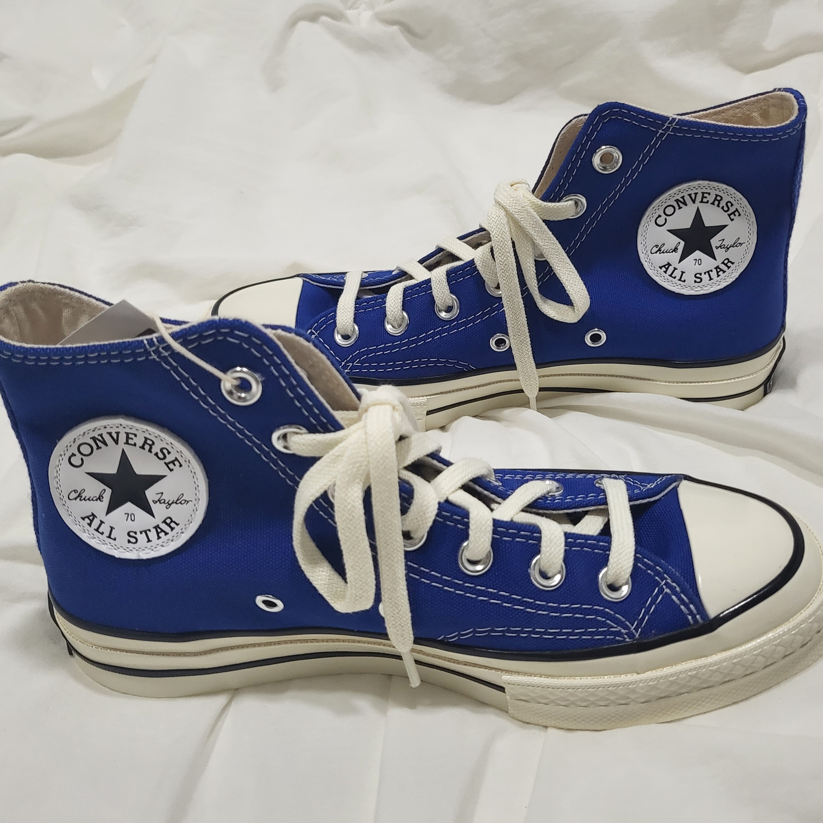 Converse Chuck 70 High Rush Blue 착용 스타일