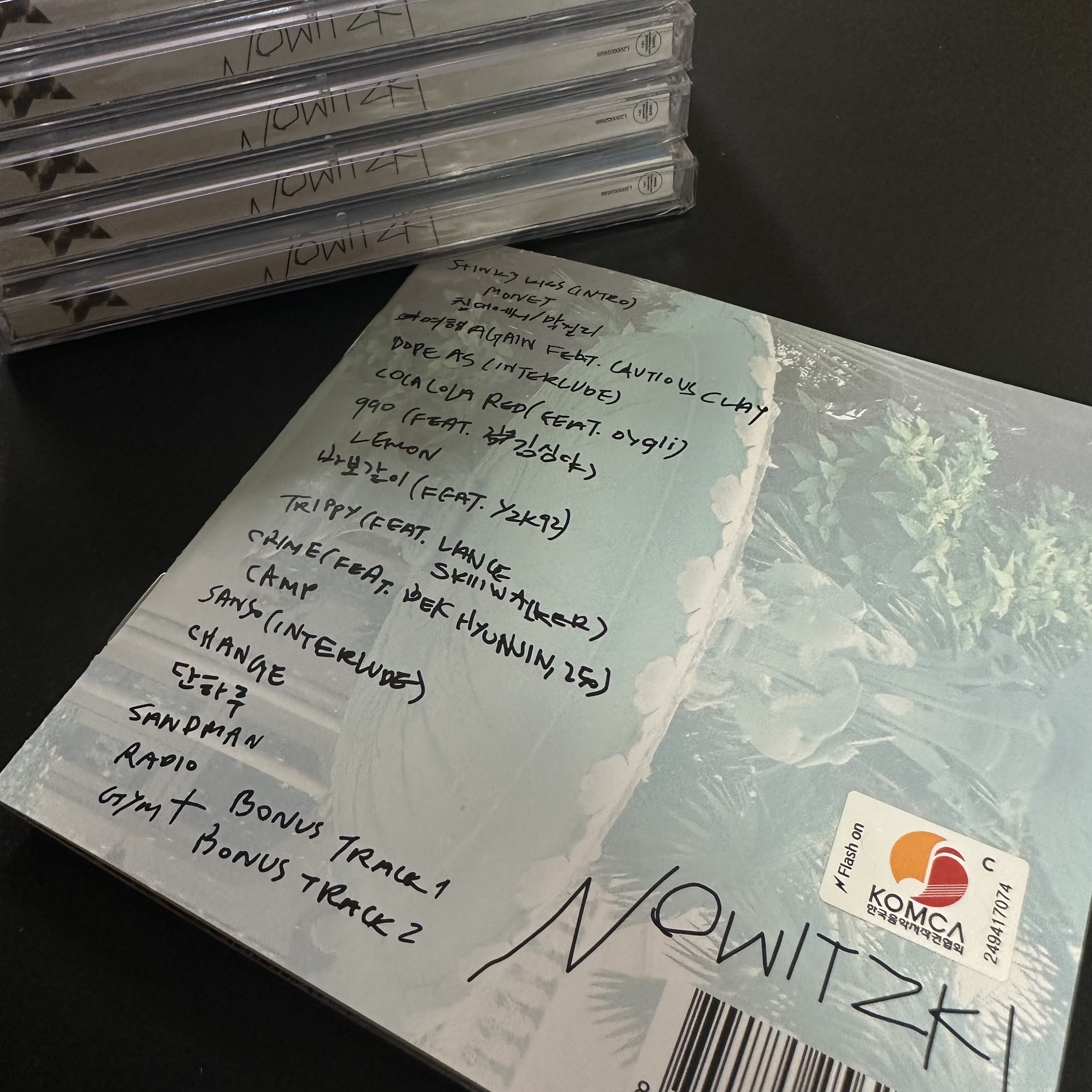 Beenzino NOWITZKI Limited Edition CD 착용 스타일