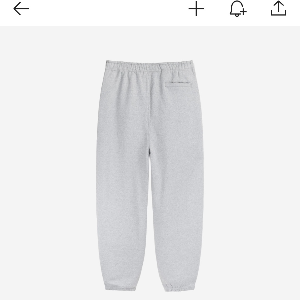 Nike x Stussy NRG RA Fleece Pants Dark Grey Heather (DJ9490-063) 착용 스타일