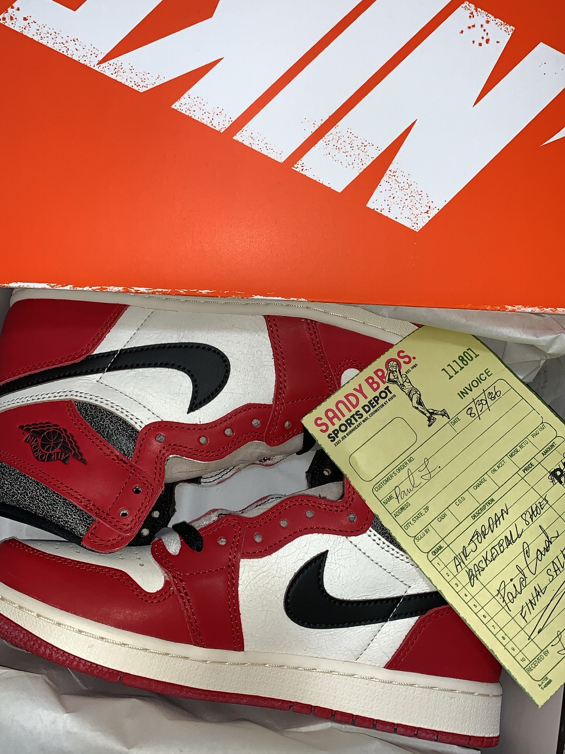 Jordan 1 Retro High OG Chicago 2022 착용 스타일