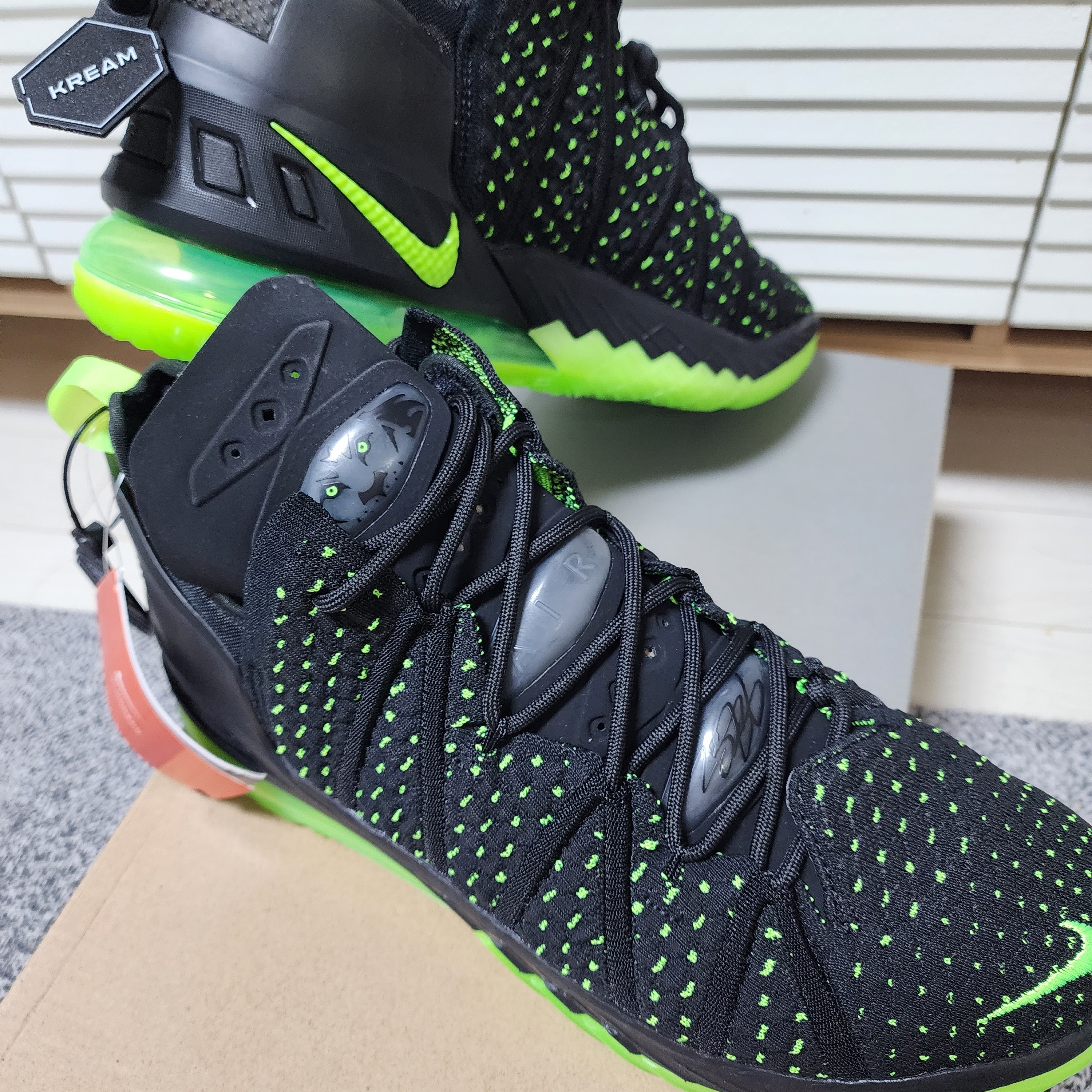 Nike Lebron 18 Dunkman 착용 스타일