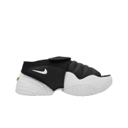 (W) Nike Adjust Force Sandal Black and White