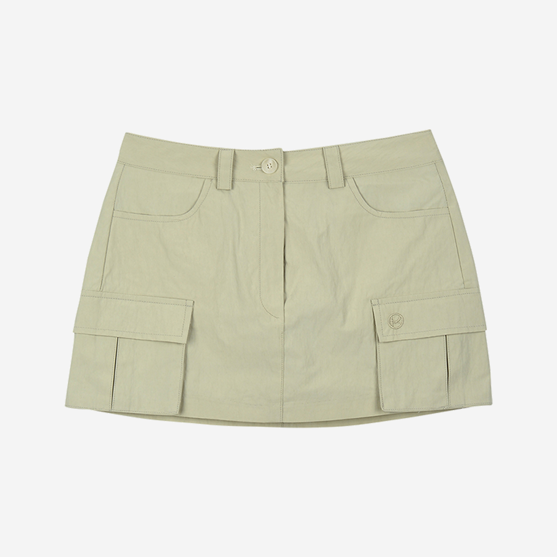 포르타 우먼 드라이 카고 스커트 라이트 베이지