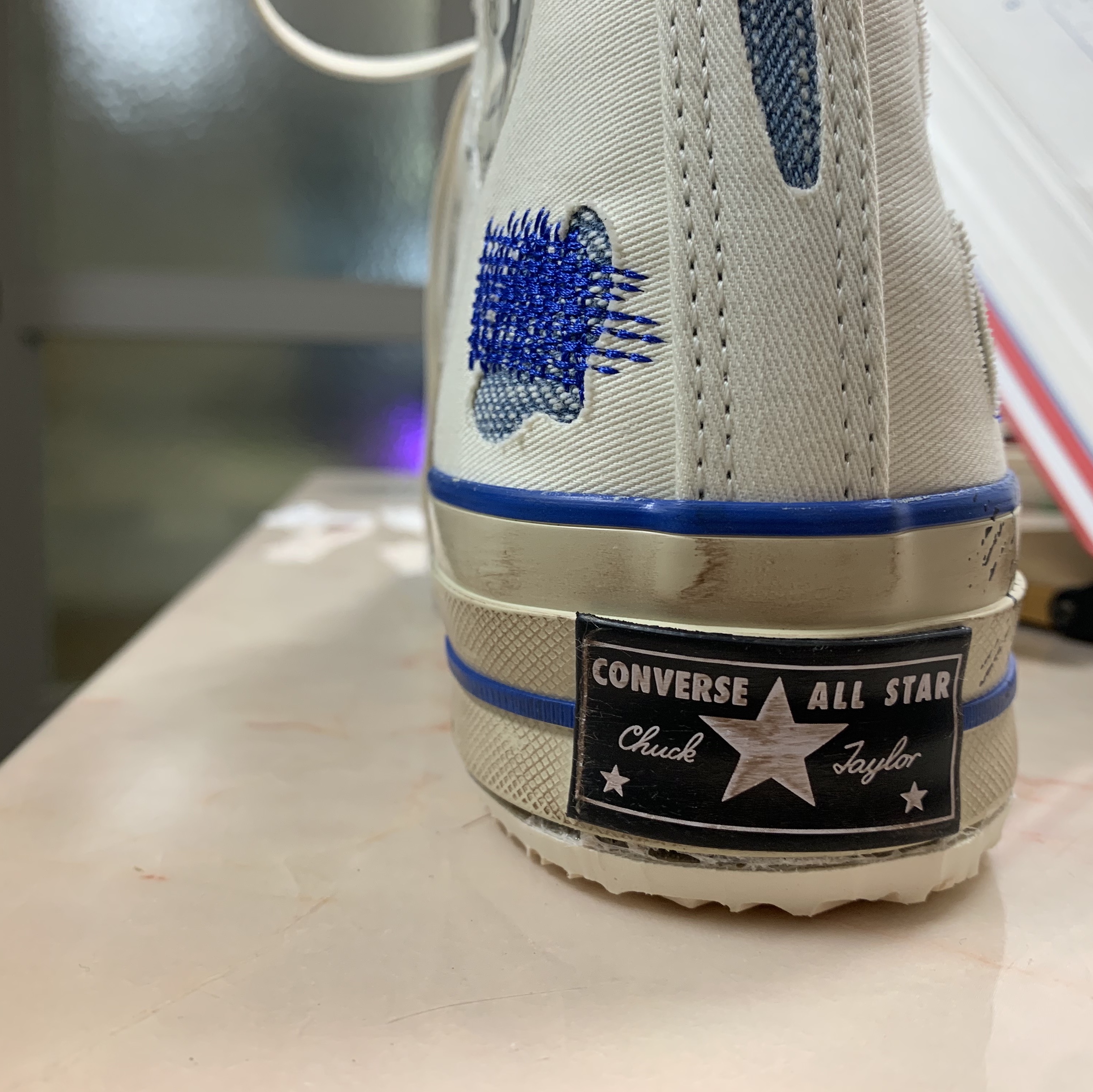 Converse x Ader Error Chuck 70 High White 착용 스타일