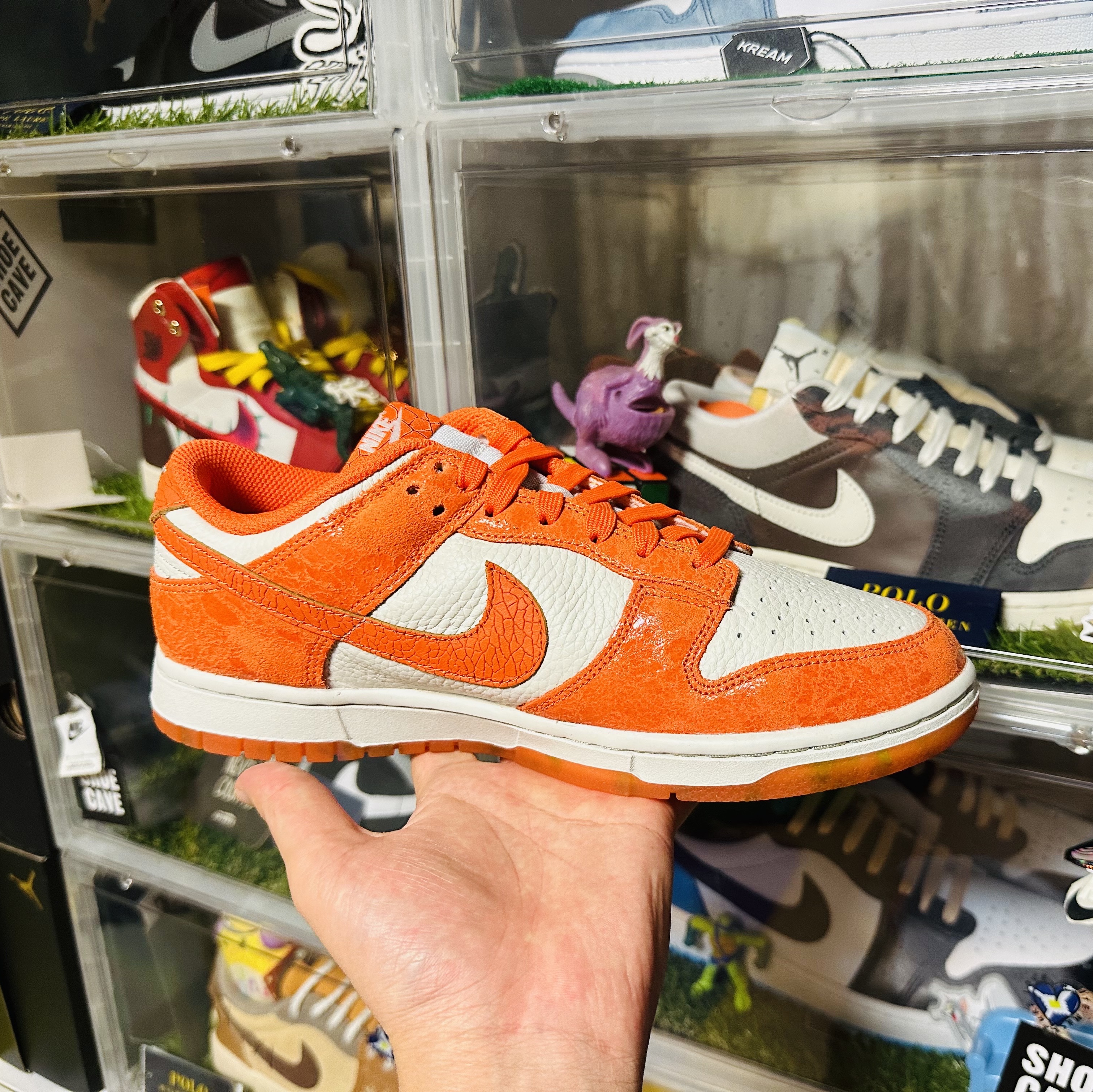 (W) Nike Dunk Low Total Orange, Jordan 1 Low Kkachi 착용 스타일 - 3