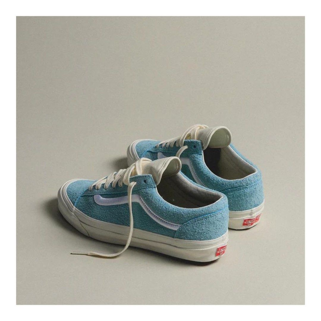 Vans Vault OG Style 36 LX Cooperstown Canal Blue 착용 스타일 - 1