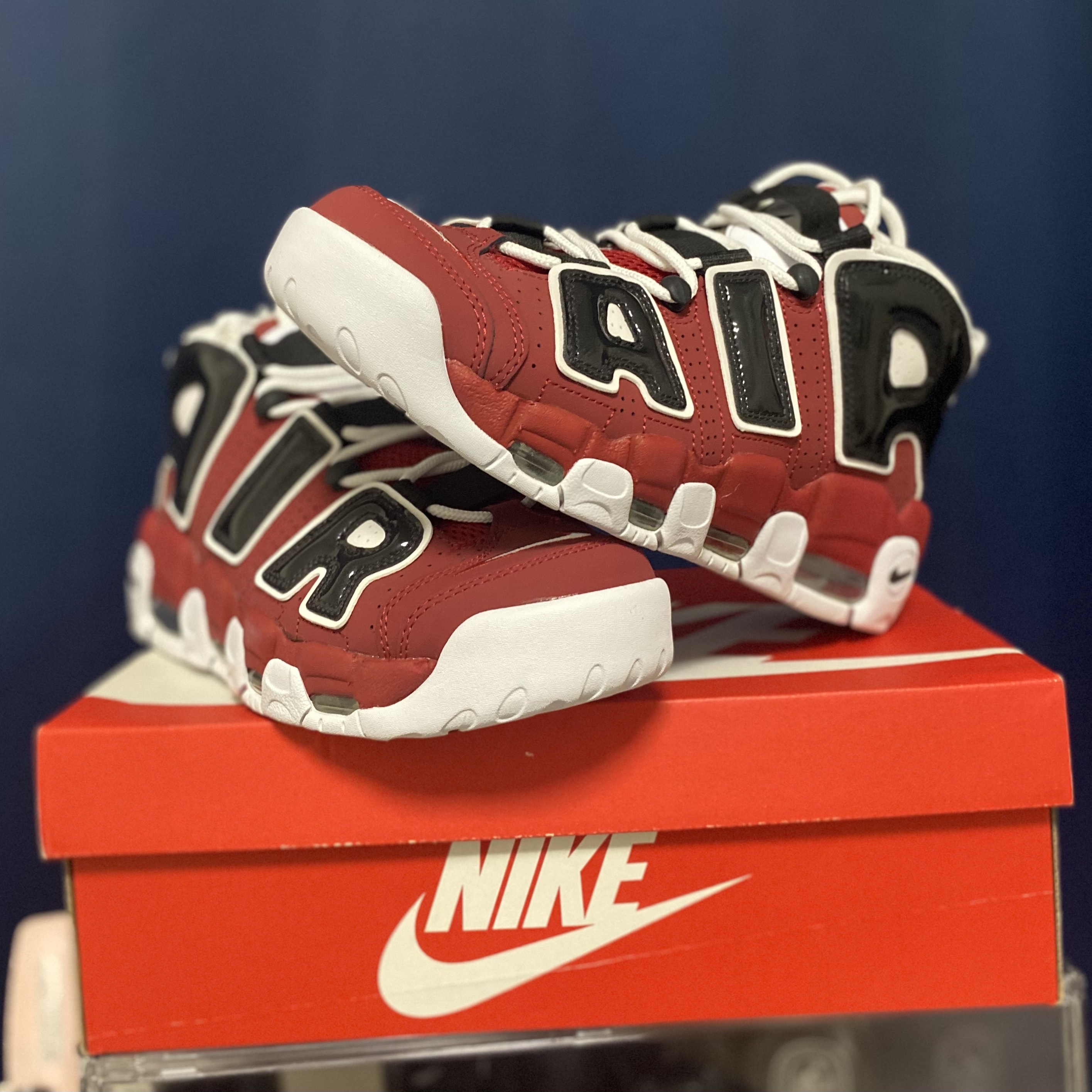 Nike Air More Uptempo 96 Bulls 2021 착용 스타일 - 1
