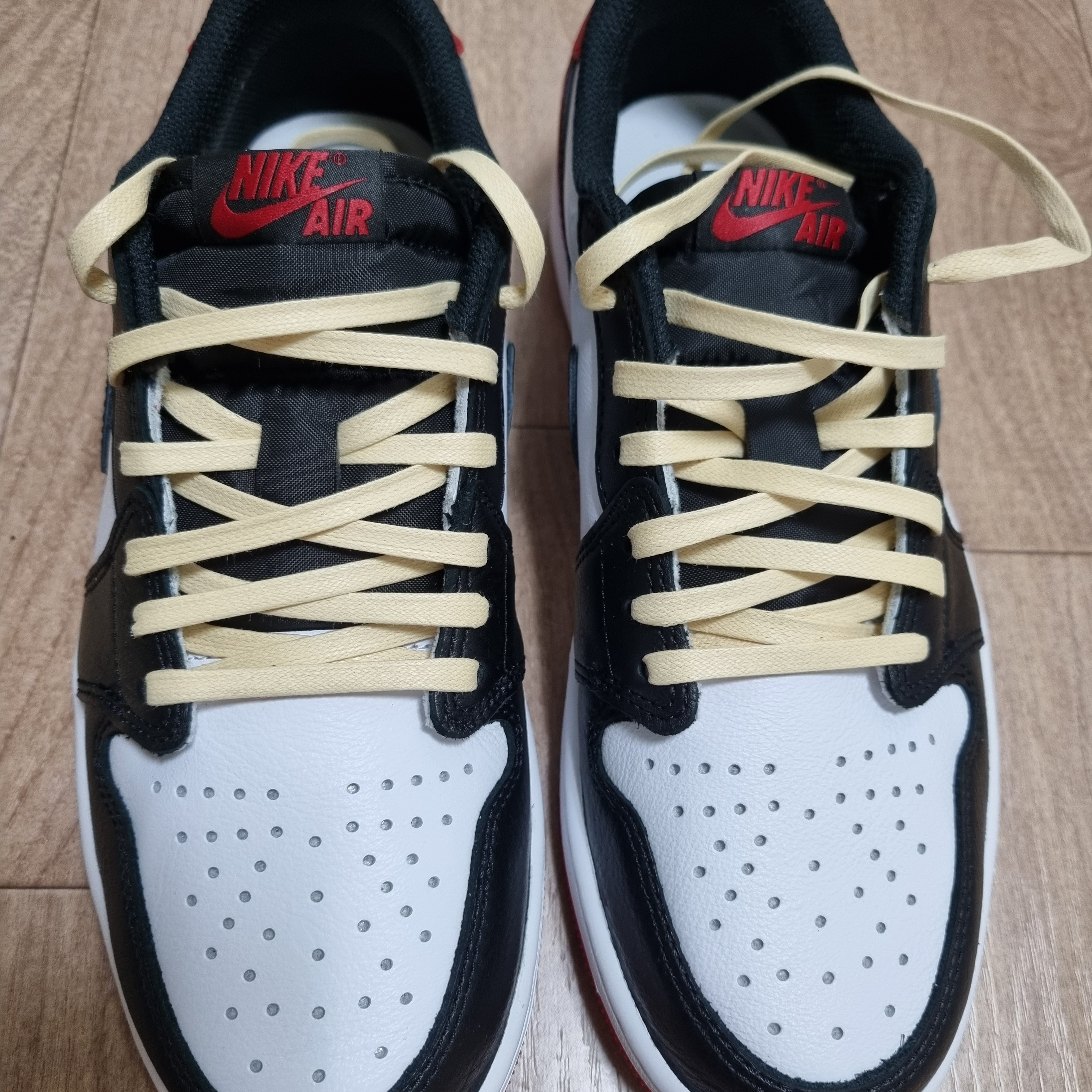 Jordan 1 Retro Low OG Black Toe 착용 스타일