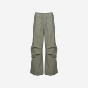 Porta Women Tuck Wide Pants Khaki