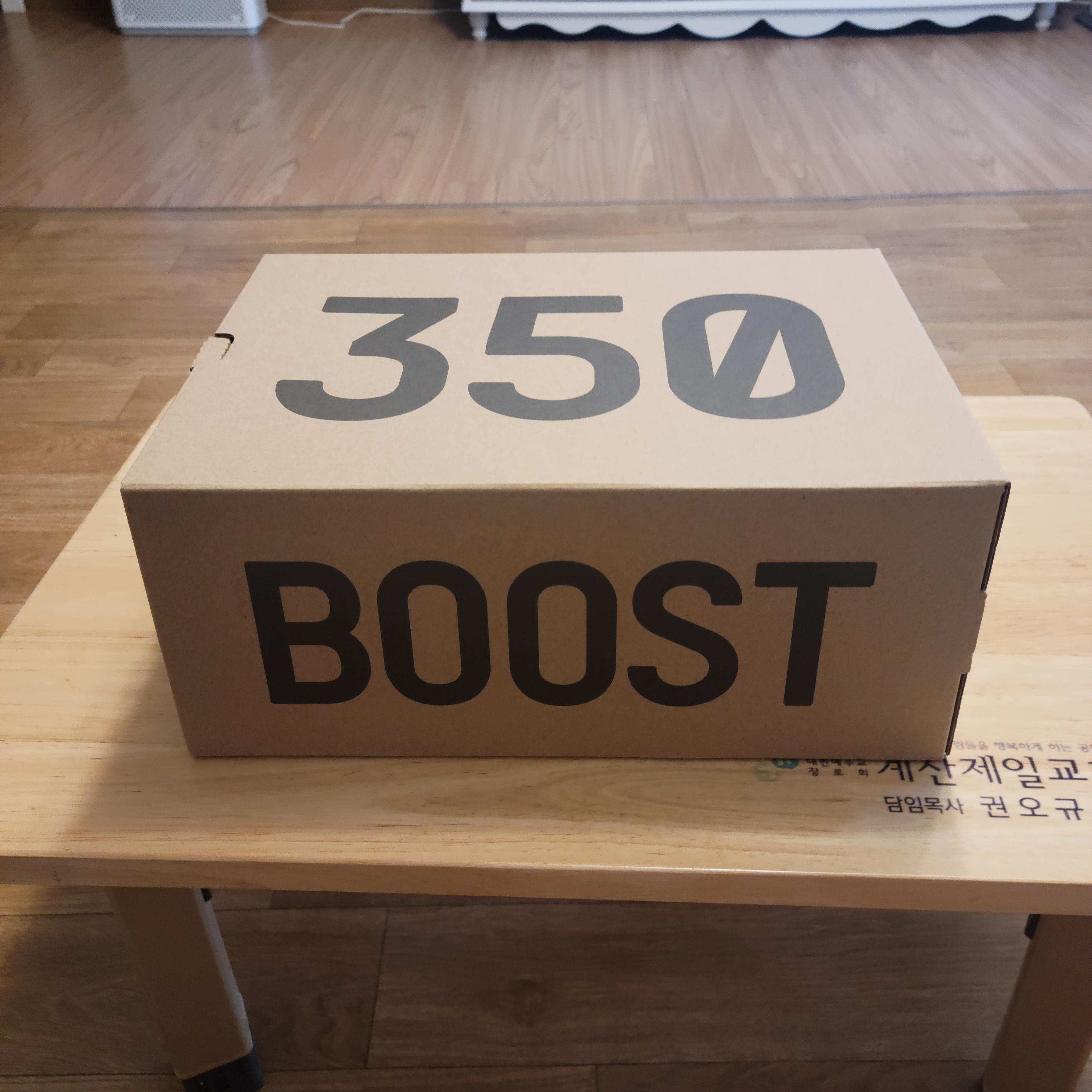 Adidas Yeezy Boost 350 V2 Bone 착용 스타일 - 4