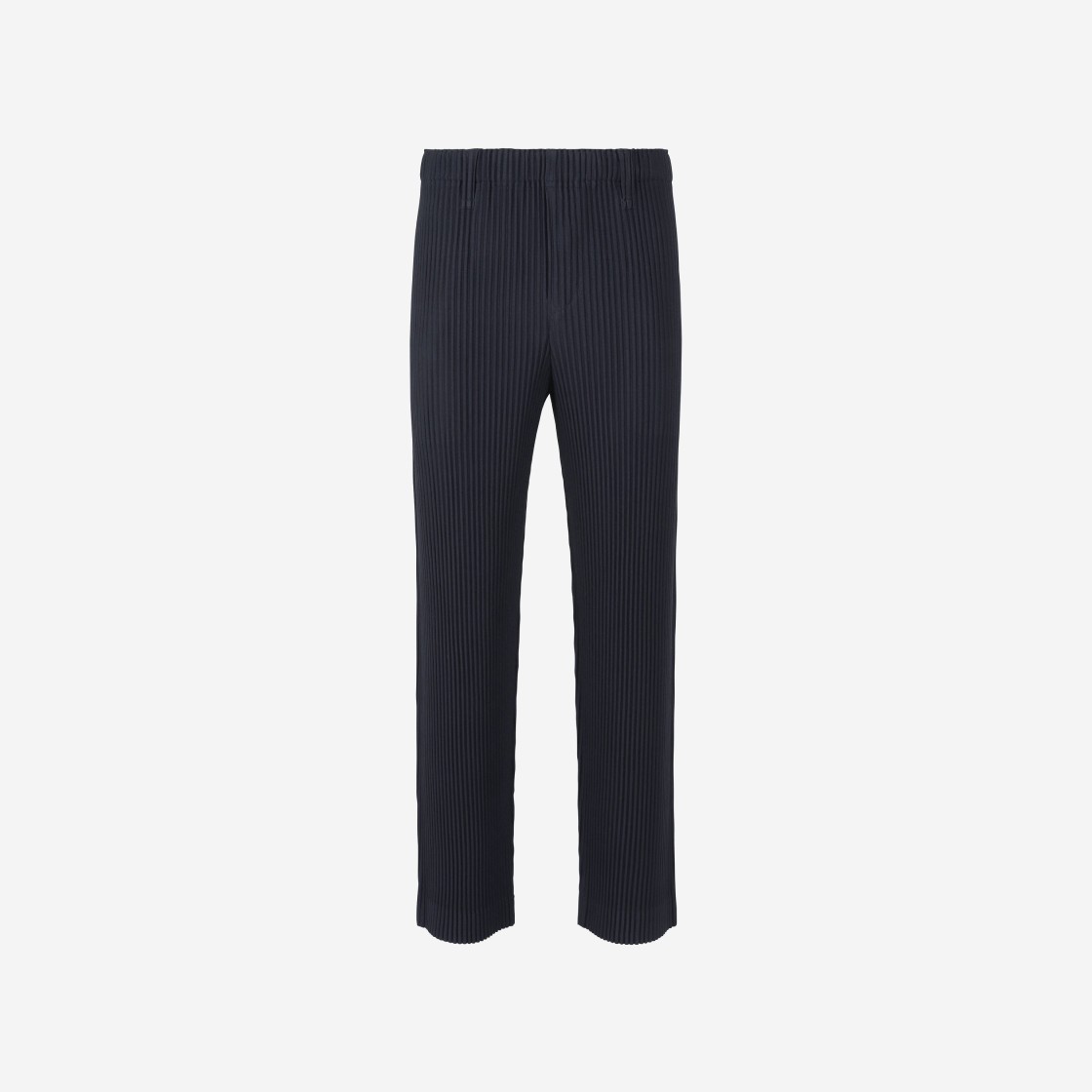 Homme Plisse Issey Miyake Basics Straight Pants Navy 상세 이미지 1