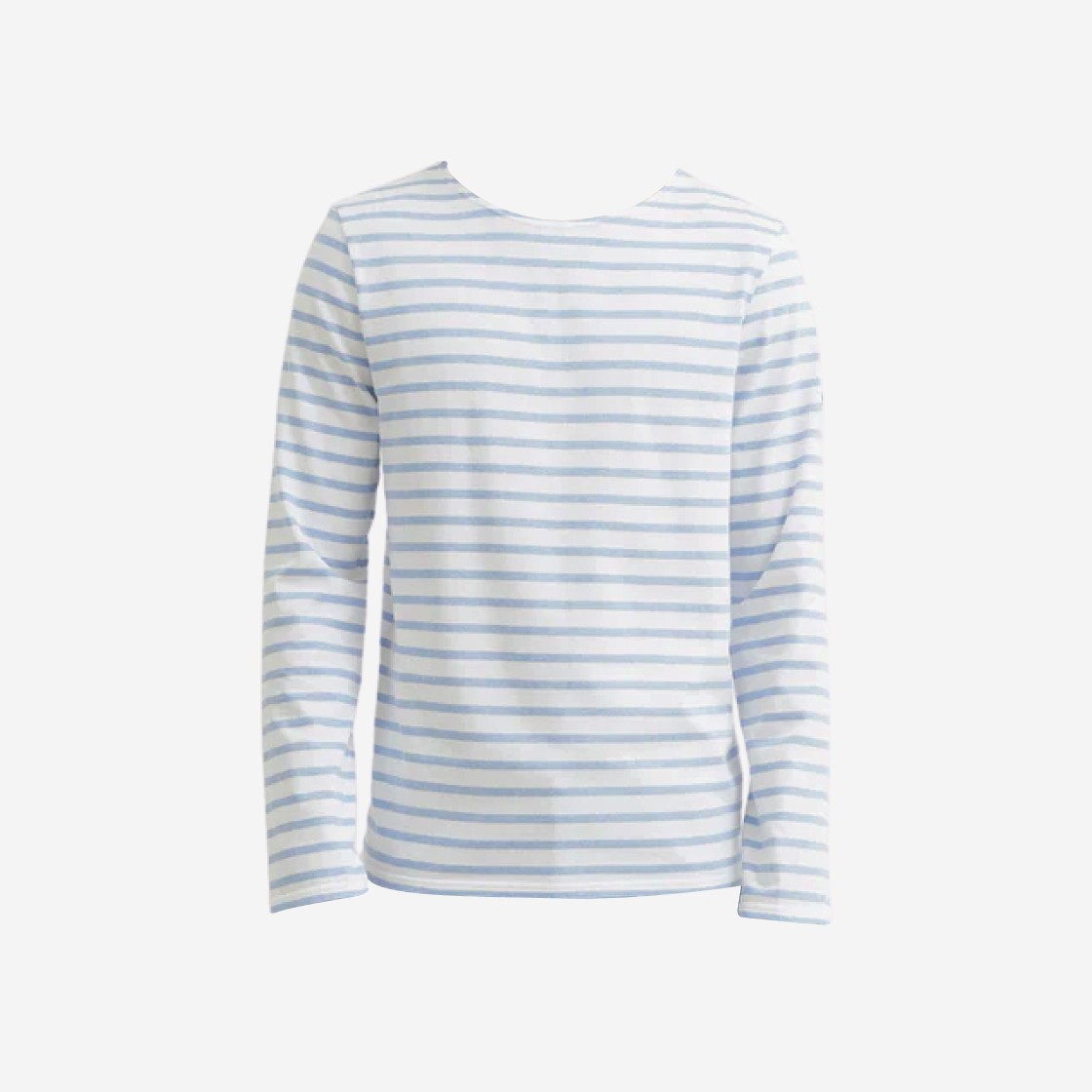 Saint James Minquiers Modern Striped Sailor Long Sleeve T-Shirt Neige Denim 상세 이미지 1