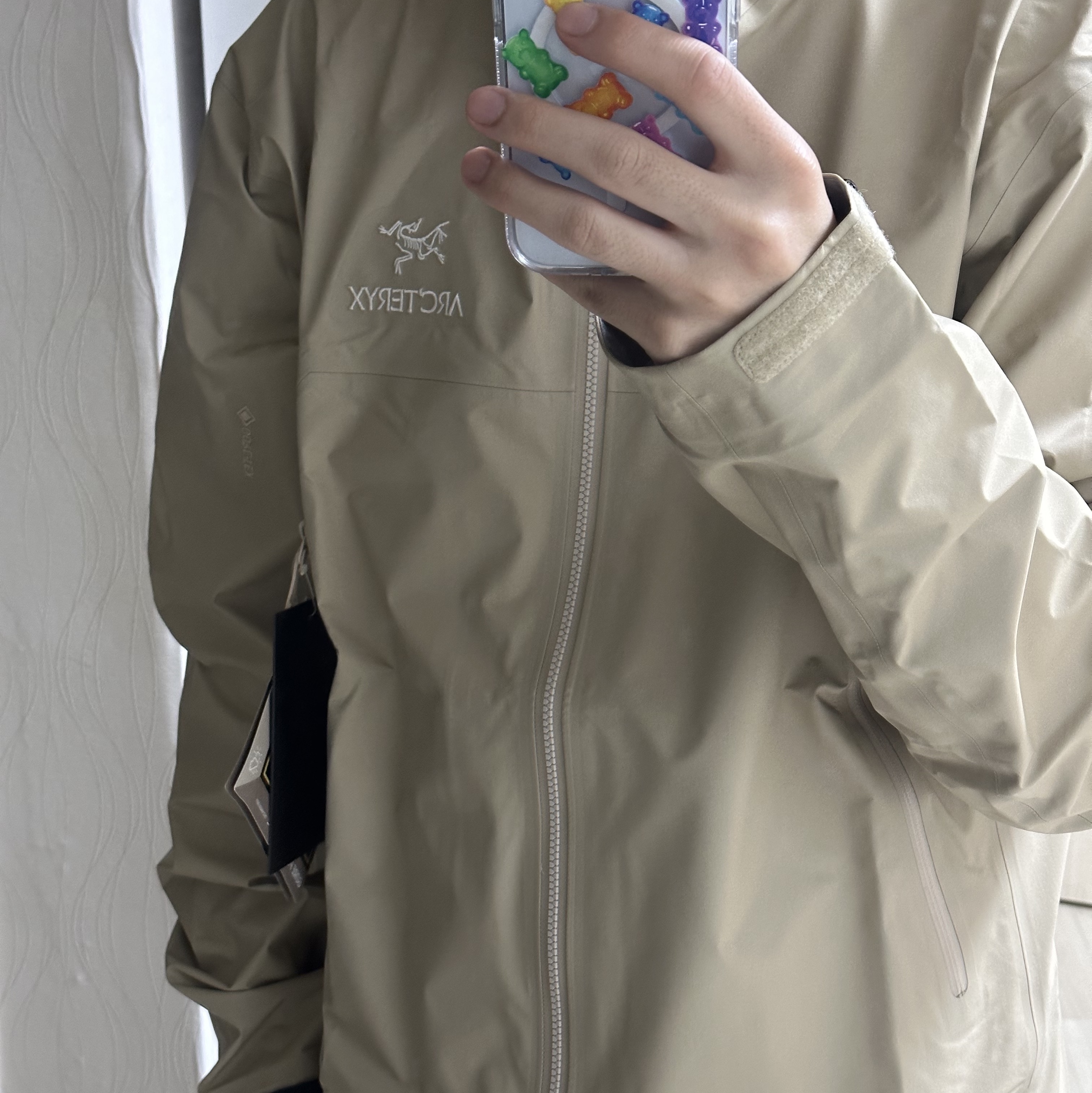 Arc'teryx Beta Jacket Wicker 착용 스타일