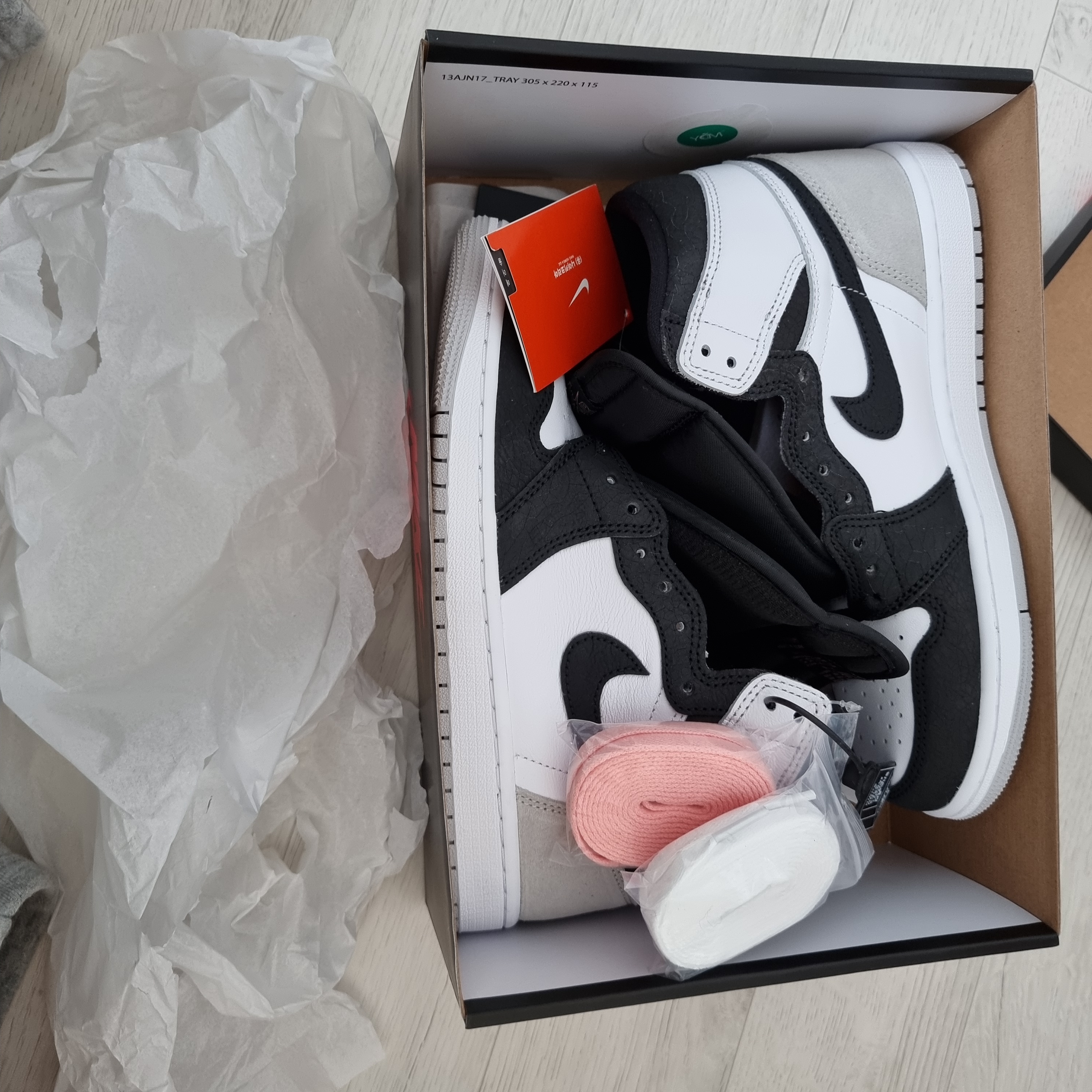 Jordan 1 Retro High OG Bleached Coral 착용 스타일 - 1