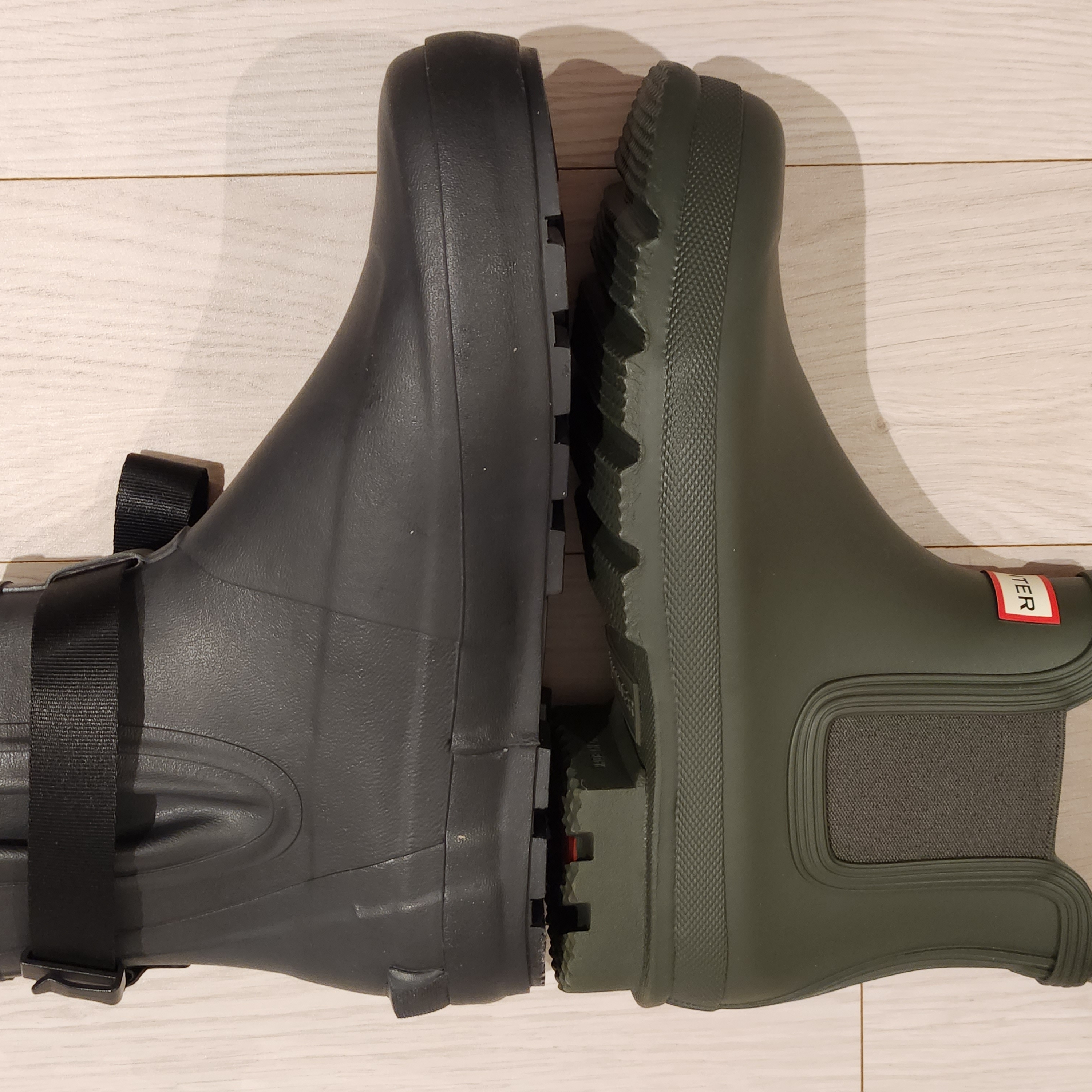 (W) Adidas Adifom Superstar Boot Black, Moonstar 810s ET027 Marke Modi Charcoal 착용 스타일 - 3