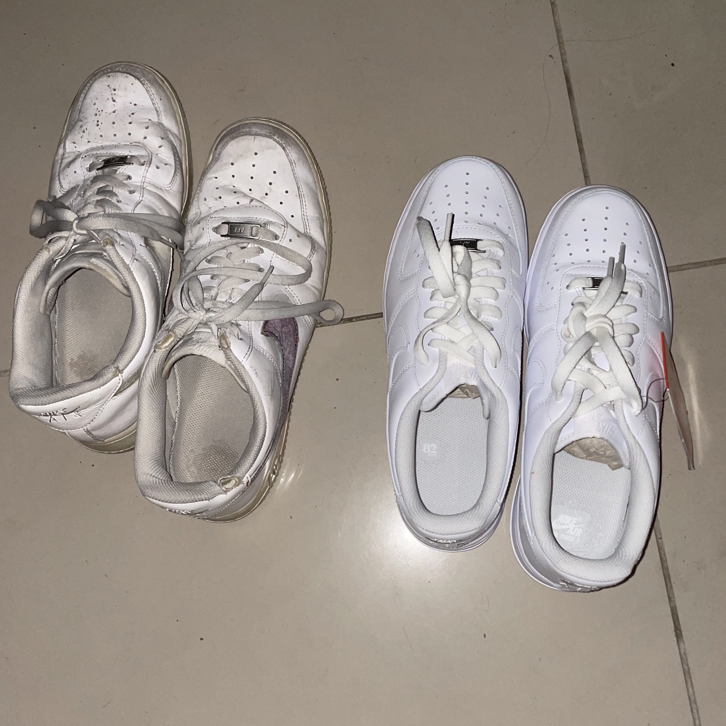 Nike Air Force 1 '07 Low White 착용 스타일