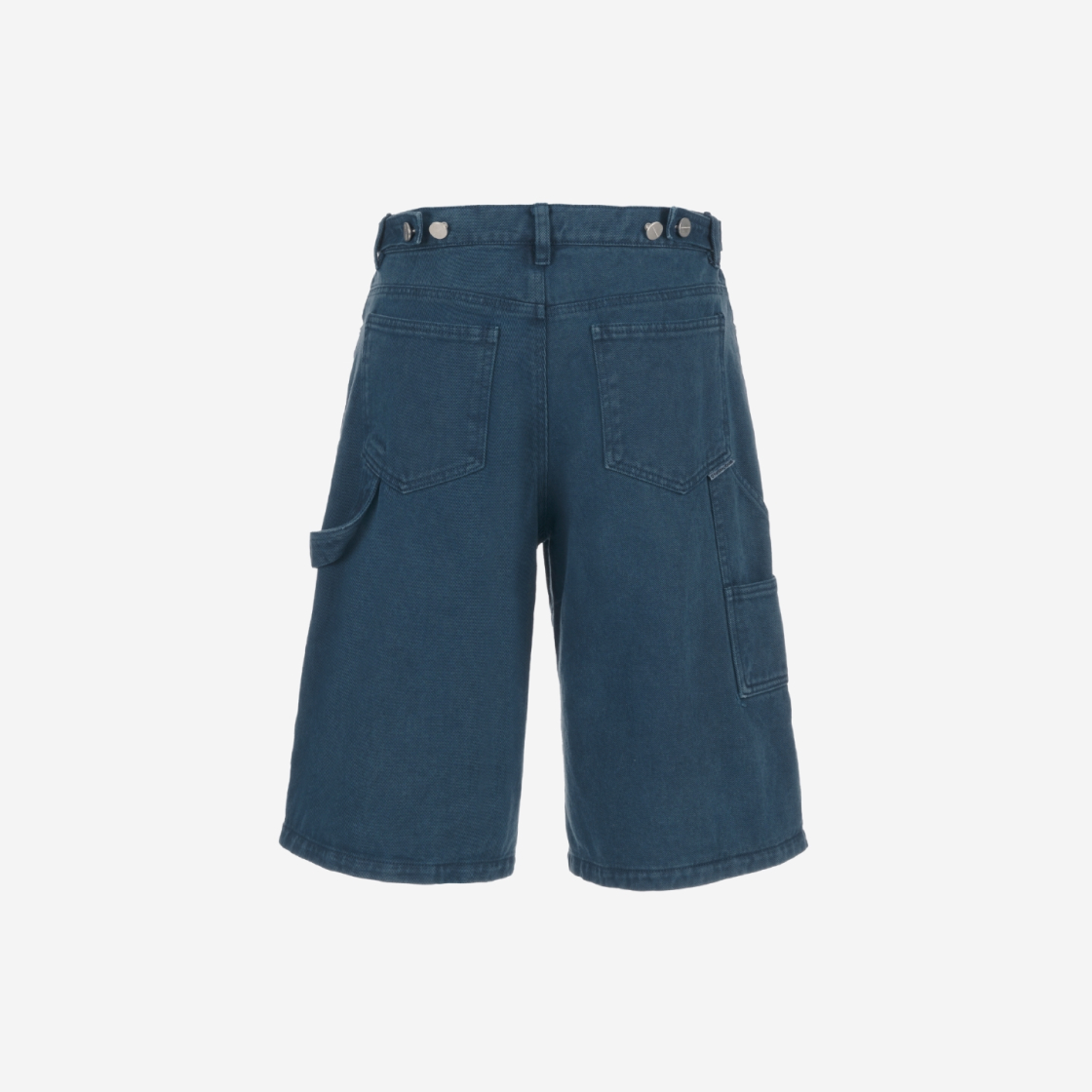 더바이닐하우스 다이드 더블 니 쇼츠 블루(Thevinylhouse Dyed Double Knee Shorts Blue) - 3