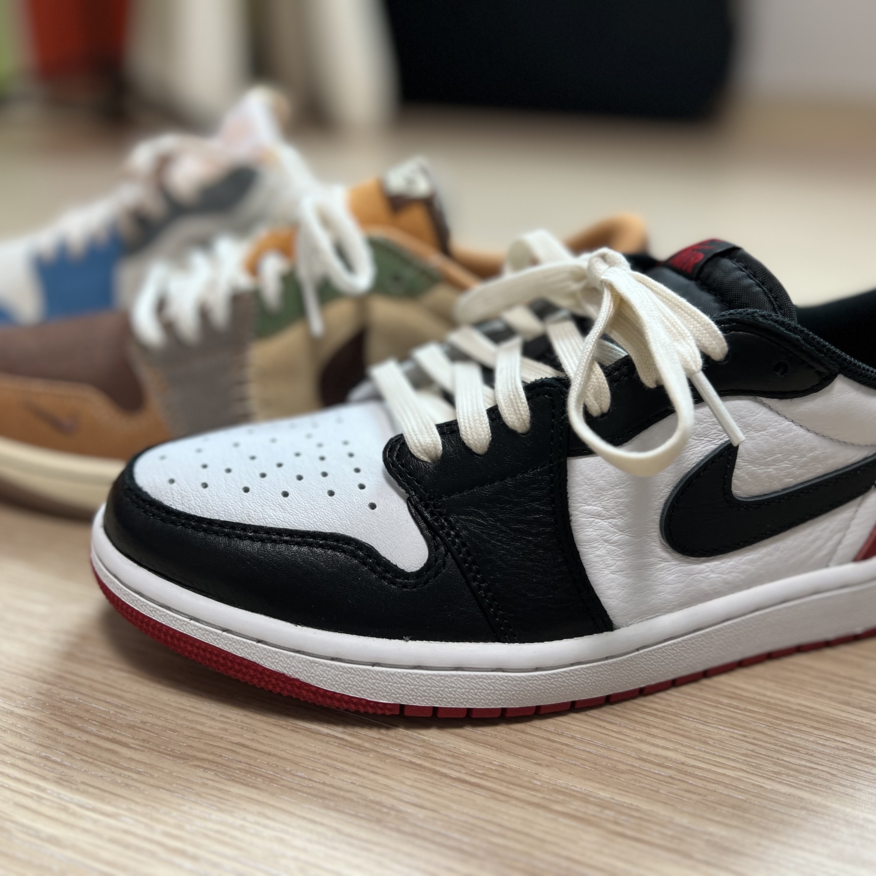 Jordan 1 Retro Low OG Black Toe 착용 스타일