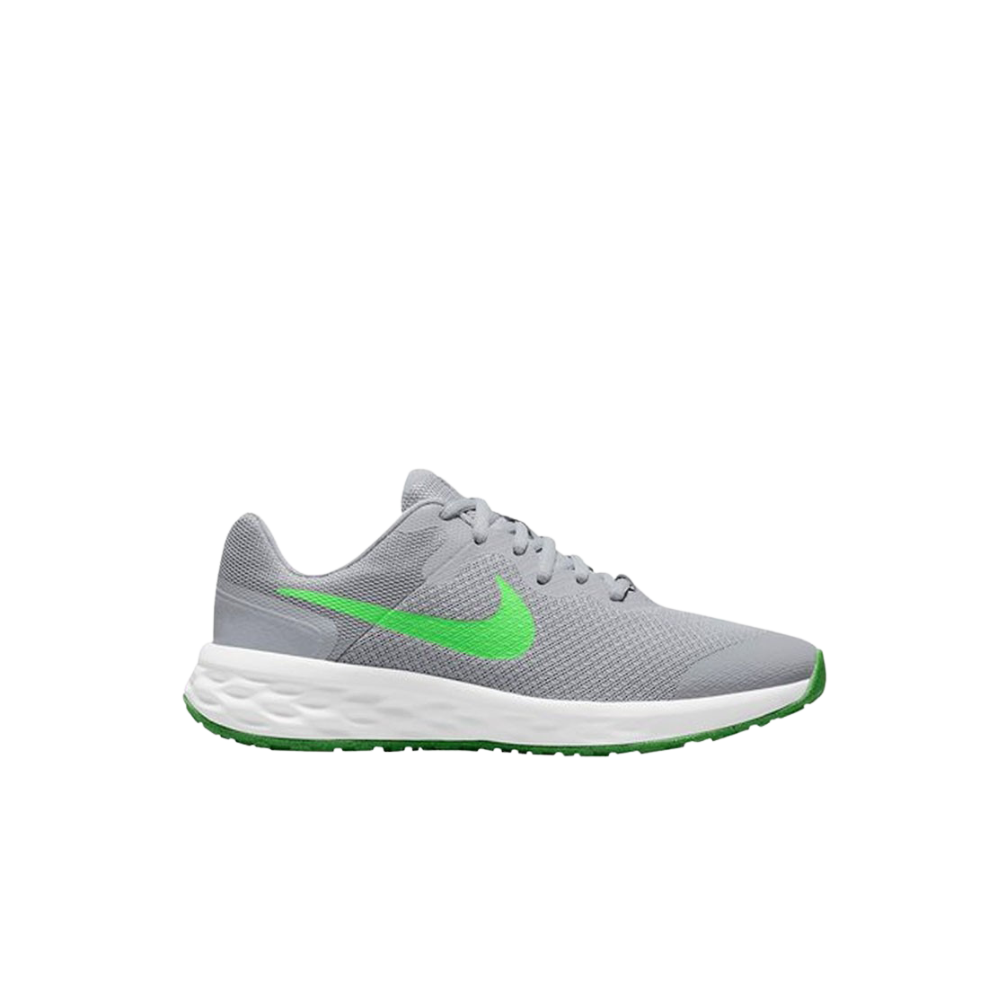 (GS) 나이키 레볼루션 6 라이트 스모크 그린 스트라이크((GS) Nike Revolution 6 Light Smoke Grey Green Strike) - 1