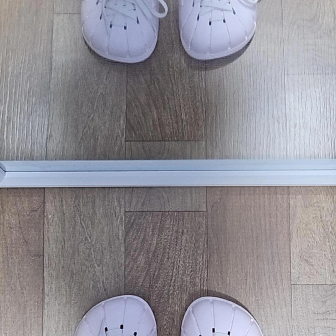 Adidas Adilette Clogs Almost Pink μ°©μ© μ€νμΌ