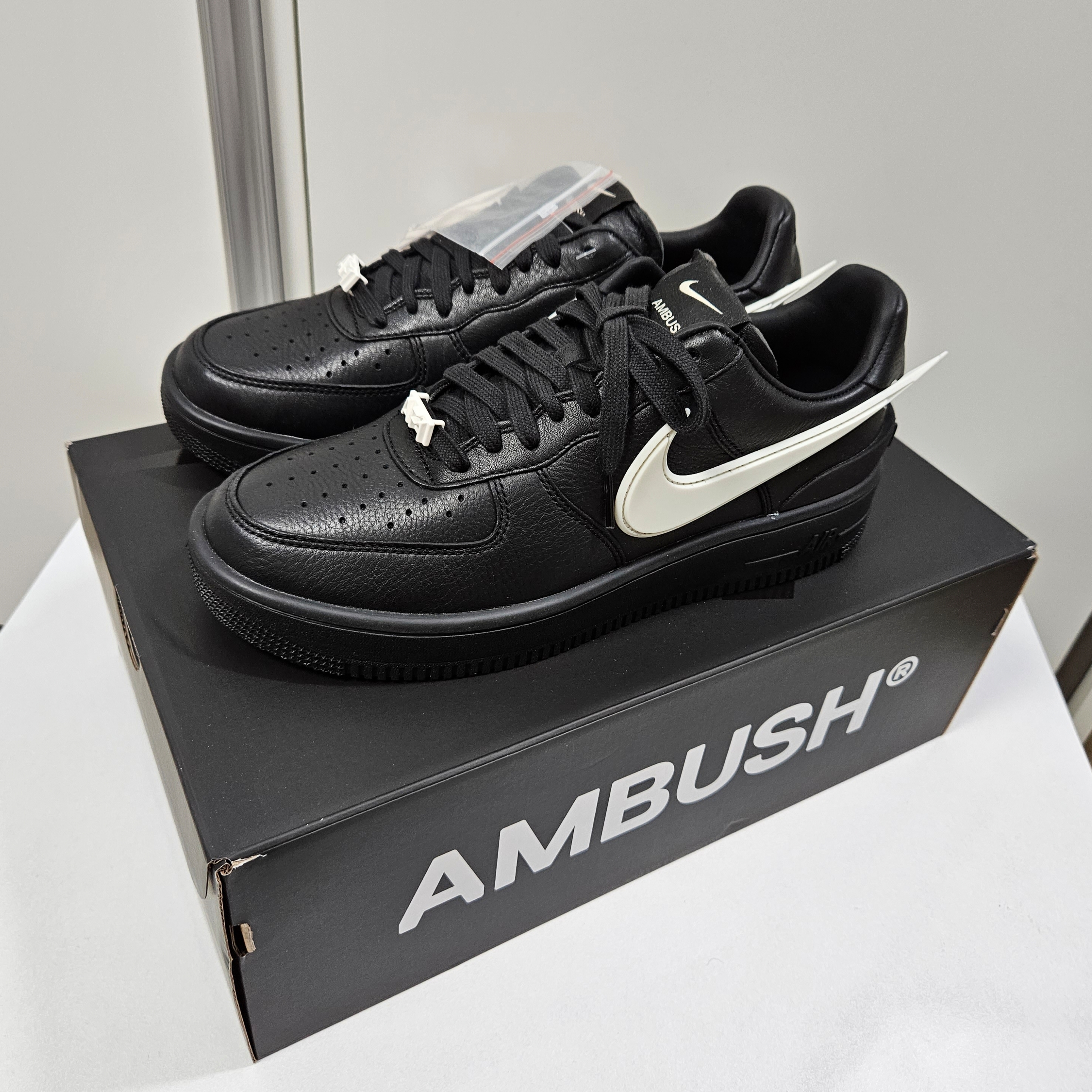 Nike x Ambush Air Force 1 Low SP Black 착용 스타일