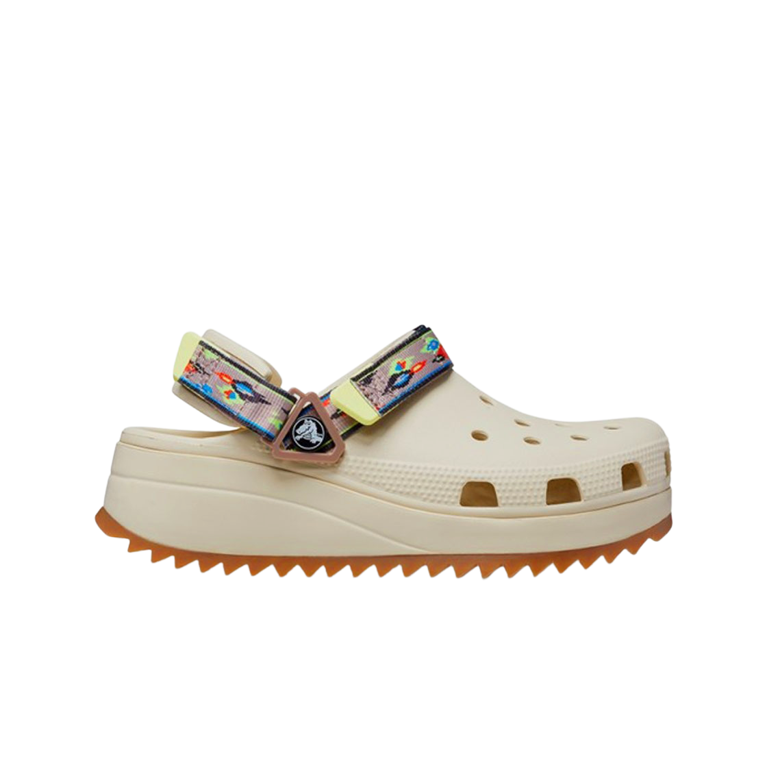 크록스 클래식 하이커 이카트 클로그 본(Crocs Classic Hiker Ikat Clog Bone) - 1