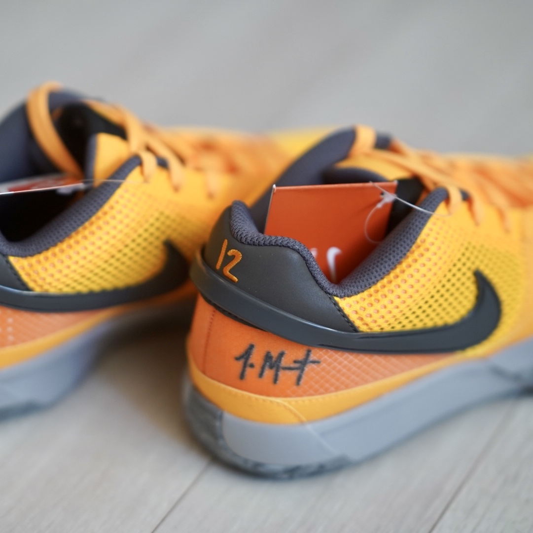 Nike Ja 1 PE EP Laser Orange 착용 스타일 - 2