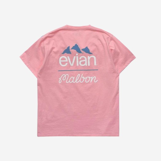 말본 골프 x 에비앙 티셔츠 핑크