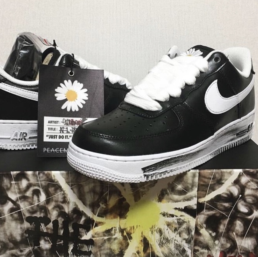 Nike x Peaceminusone Air Force 1 Low Para-Noise 착용 스타일 - 4