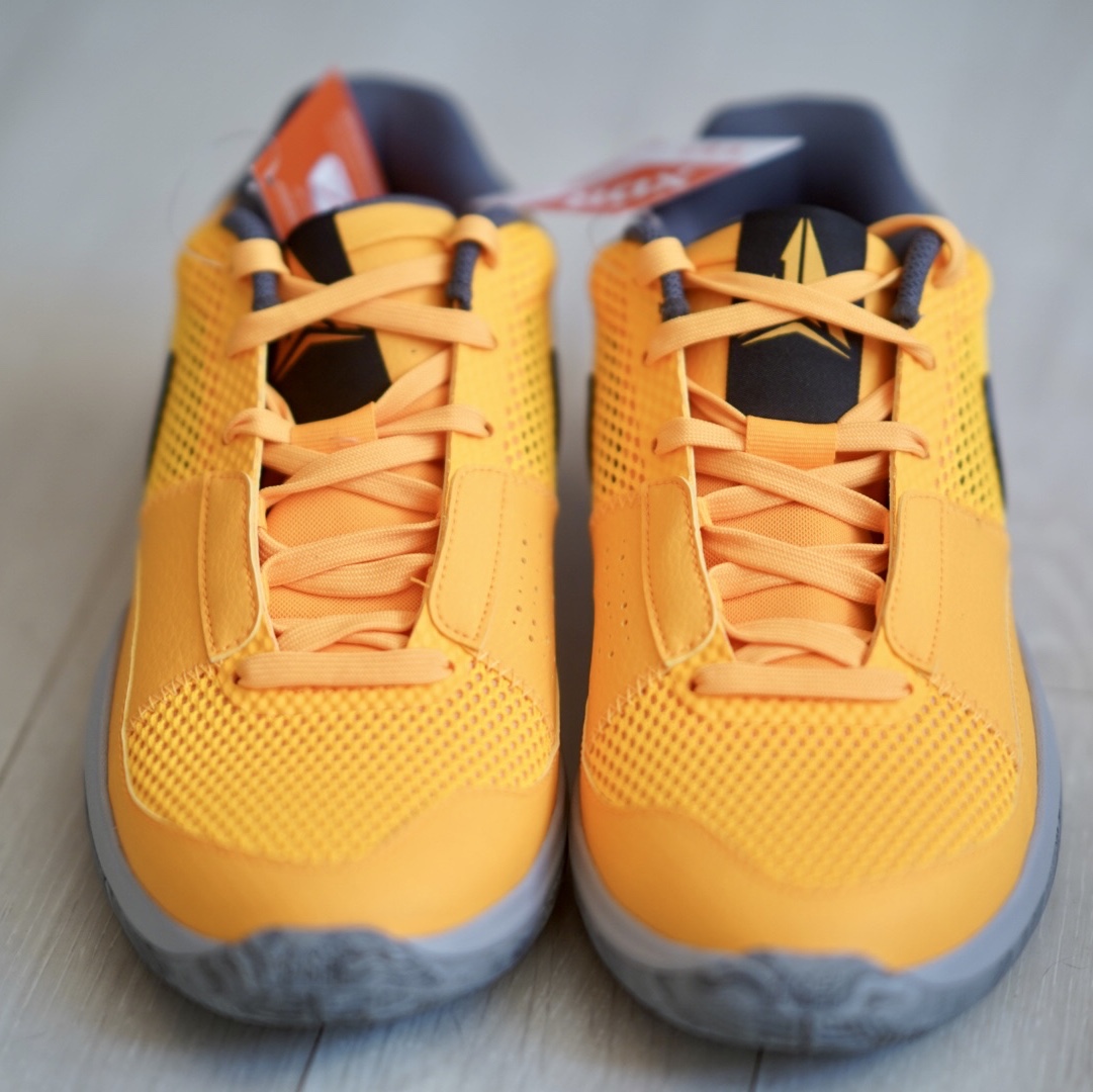 Nike Ja 1 PE EP Laser Orange 착용 스타일 - 4