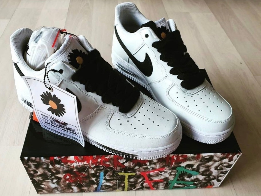 Nike x Peaceminusone Air Force 1 Low Para-Noise 2.0 착용 스타일