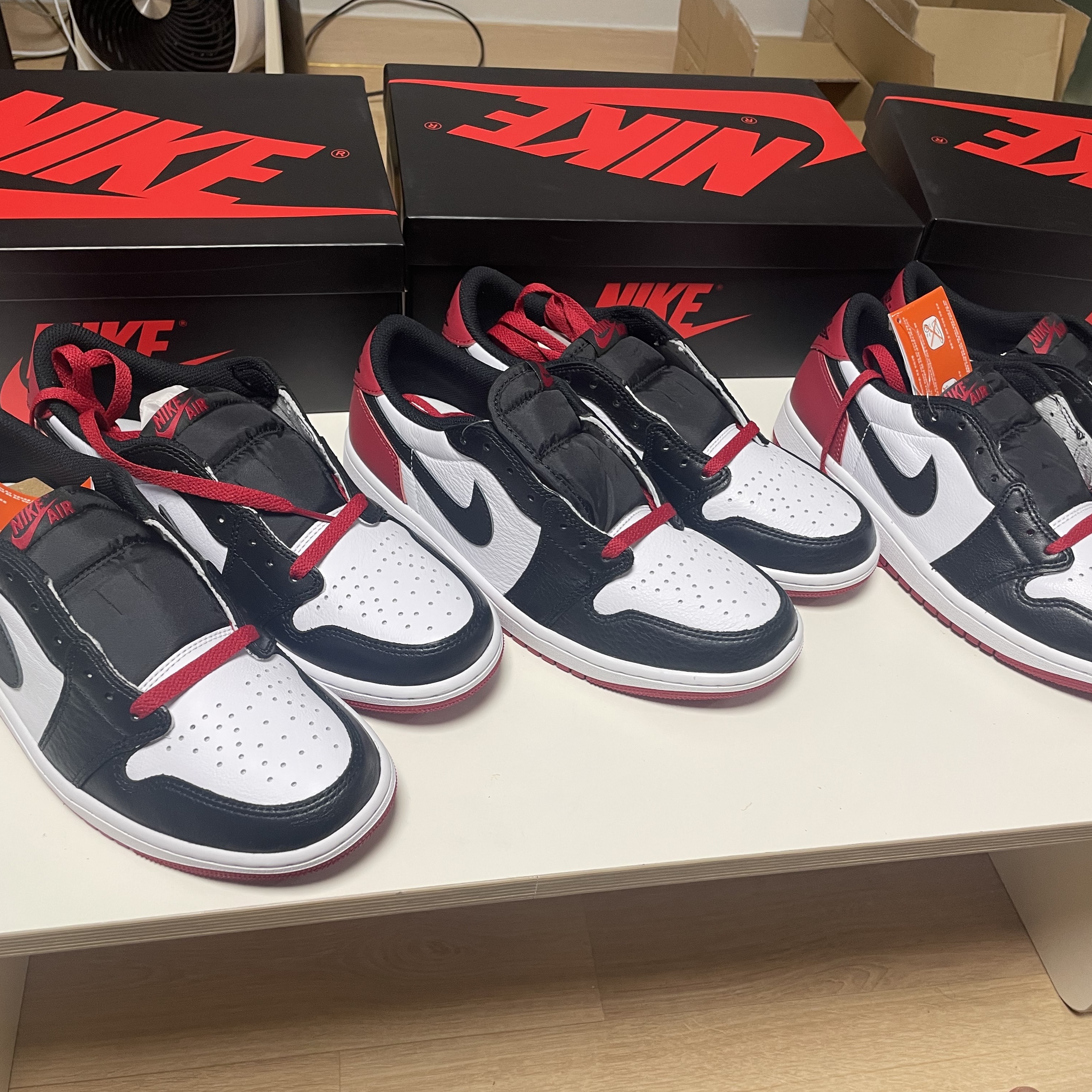 Jordan 1 Retro Low OG Black Toe 착용 스타일