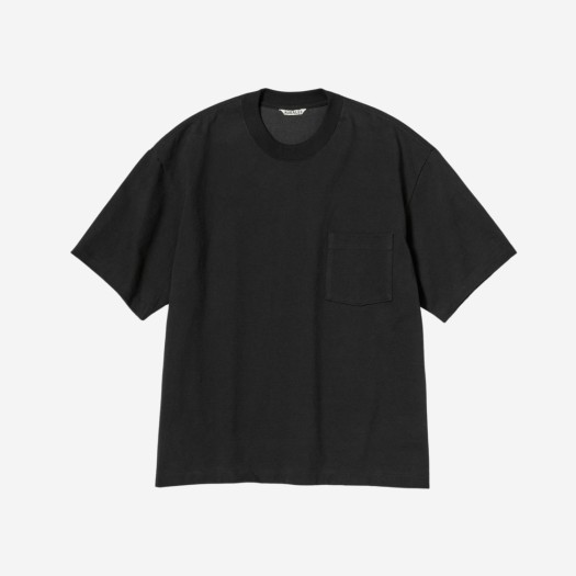 오라리 스탠드업 티셔츠 블랙 - 23SS