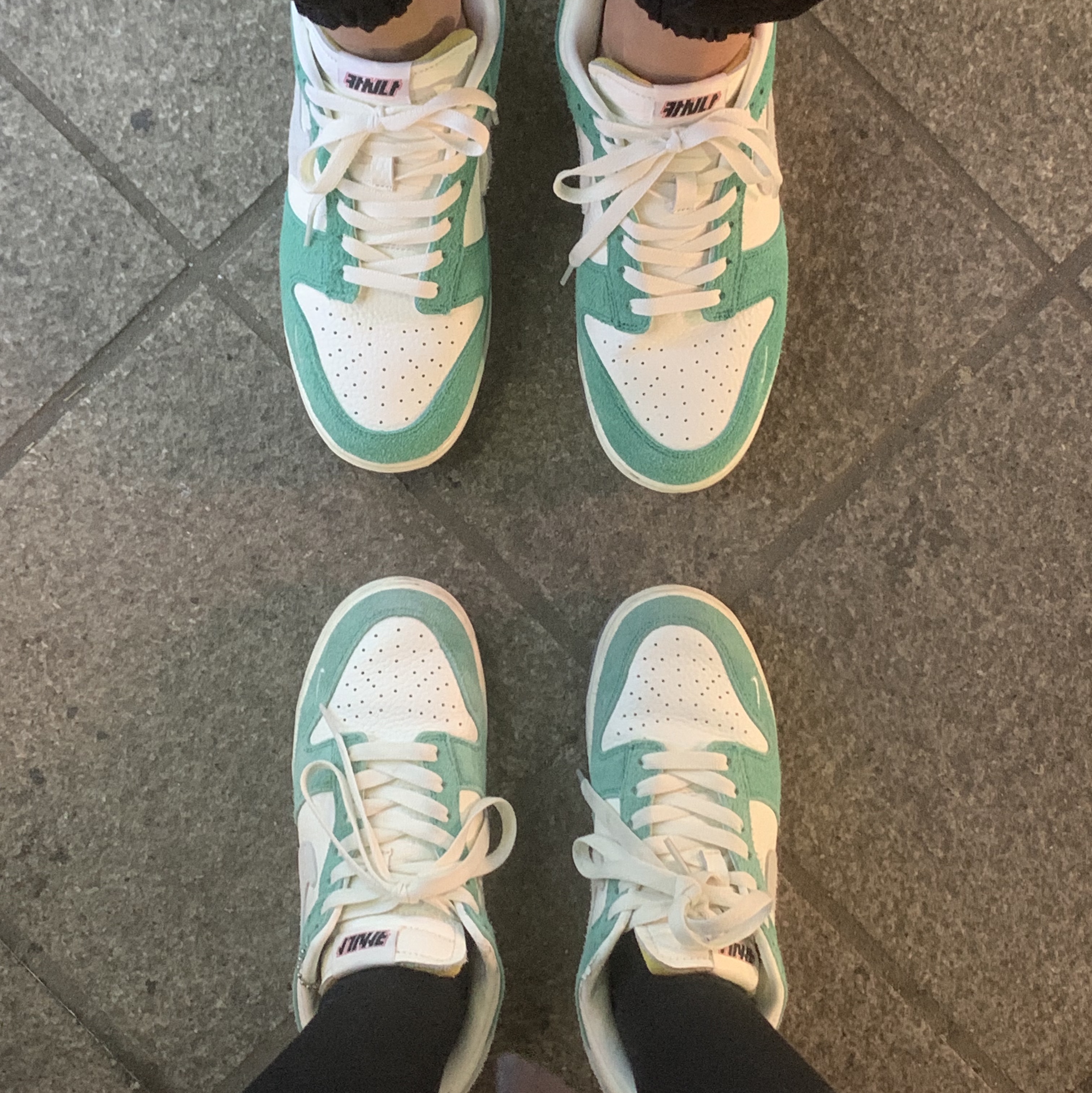 Nike x Kasina Dunk Low Road Sign - Kasina Exclusive 착용 스타일